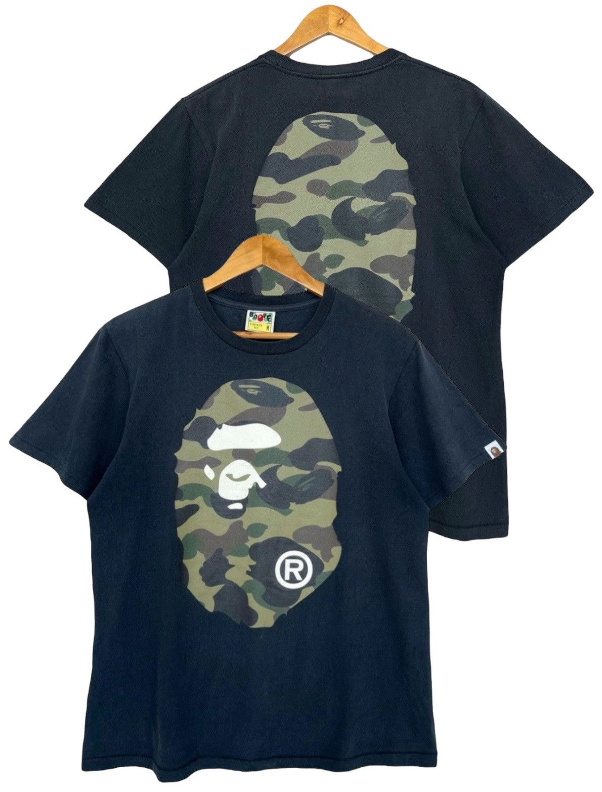 Bape 1st Camo Big Ape Head Tee Size US M / EU 48-50 / 2 - 1 Thumbnail