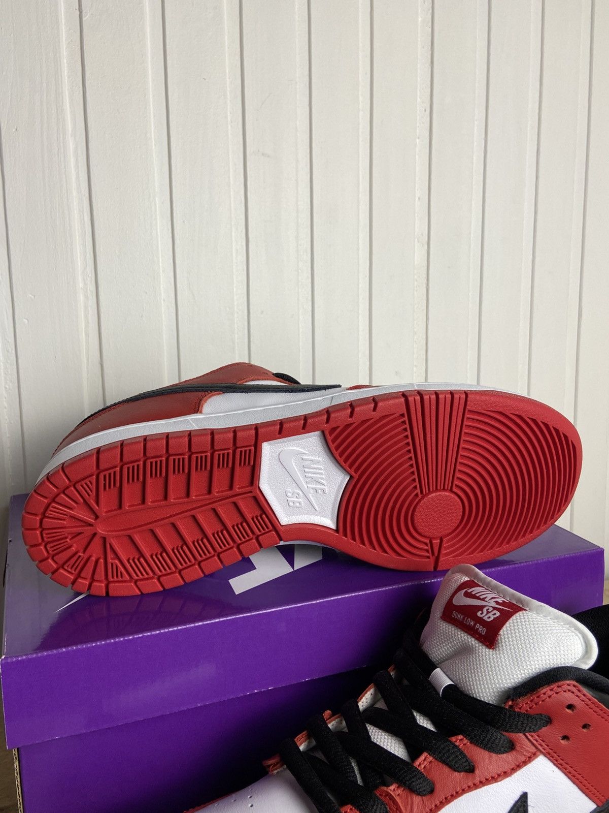 Nike New Nike SB Dunk Low Pro "J-Pack Chicago" Size 11,5US Size US 11.5 / EU 44-45 - 13 Thumbnail