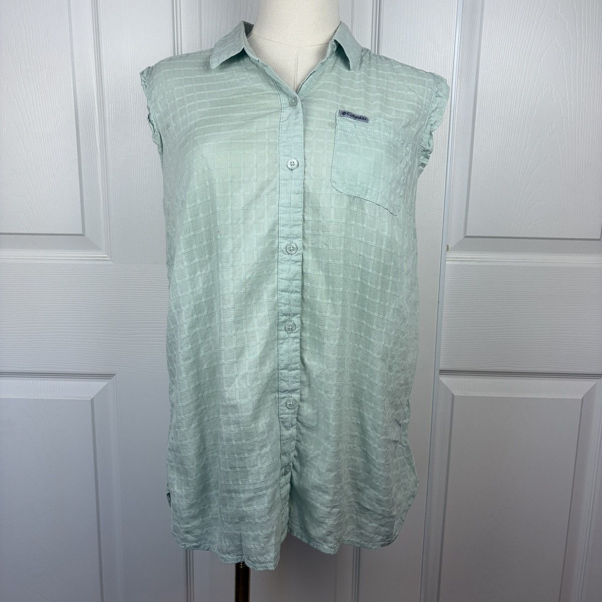 Columbia Columbia green sleeveless button up Size XS / US 0-2 / IT 36-38 - 1 Thumbnail