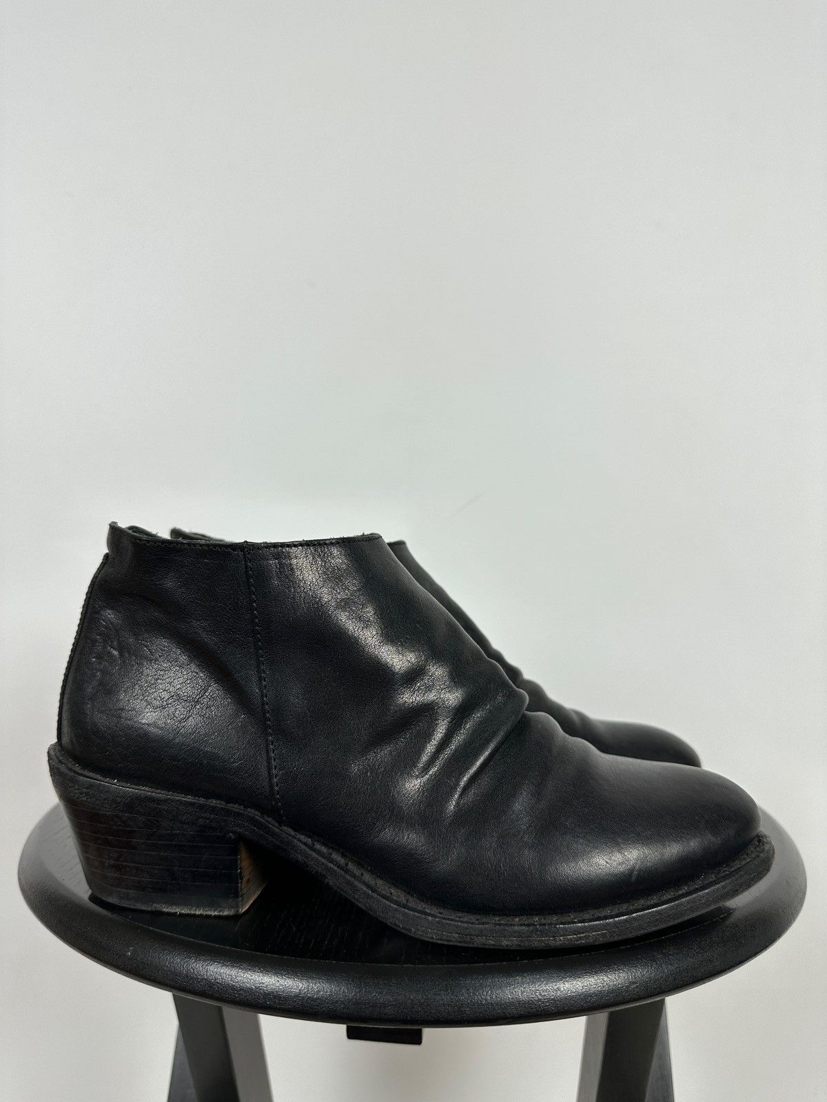 Fiorentini + Baker Fiorentini + Baker Black Leather Zip Ankle Boots Size US 8 / IT 38 - 6 Thumbnail