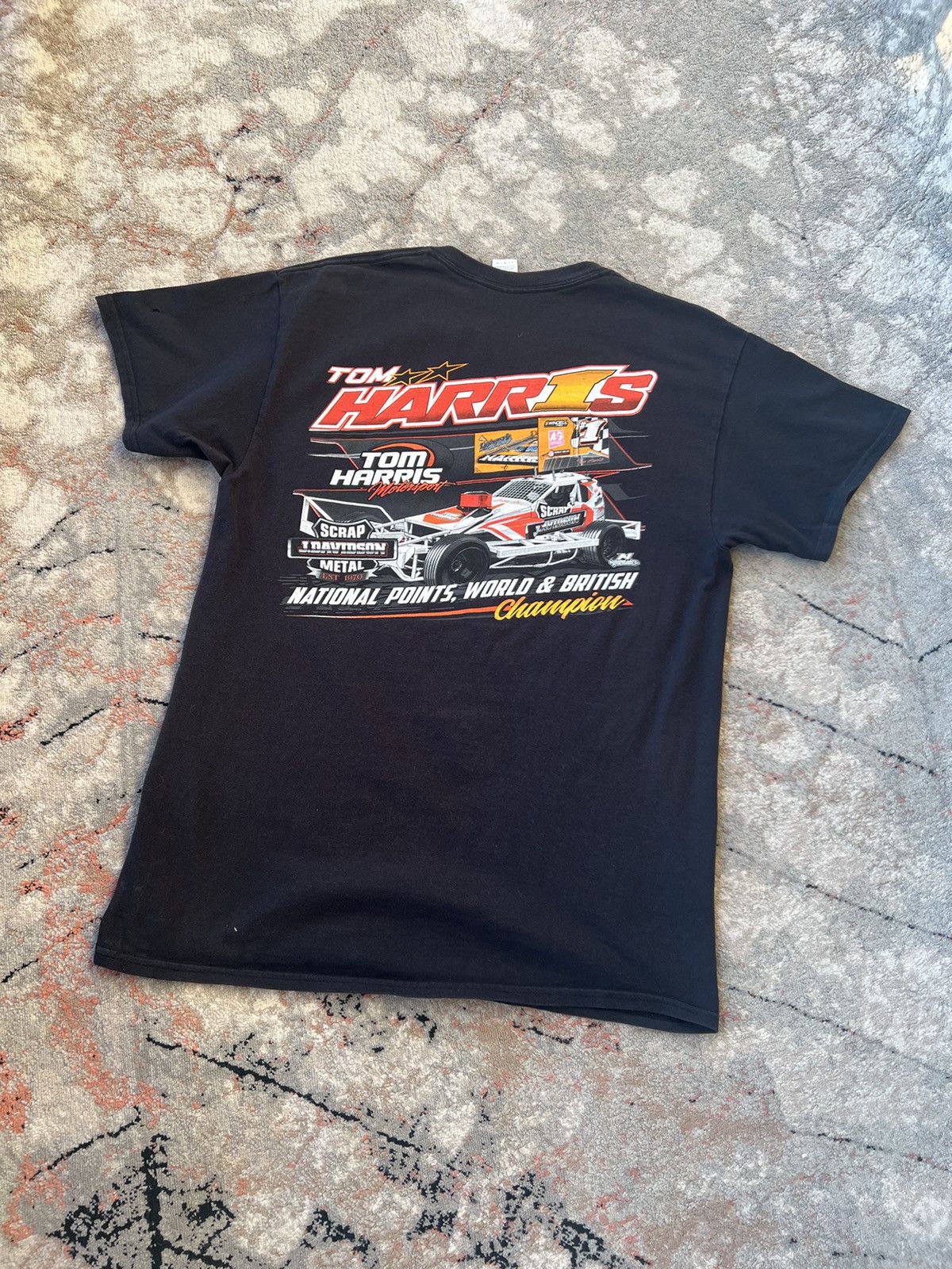 Vintage Tom Harris Vintage Racing Tee Size US L / EU 52-54 / 3 - 7 Thumbnail