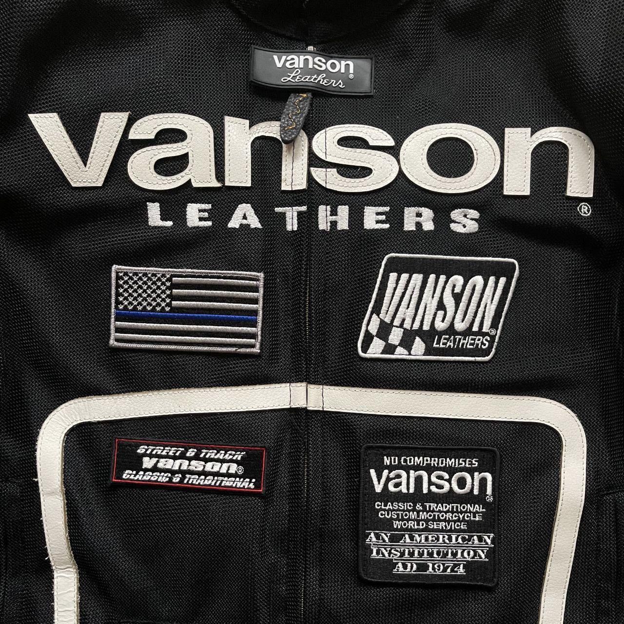 Vanson Leathers Vanson Leathers Racing Jacket Size US L / EU 52-54 / 3 - 3 Thumbnail