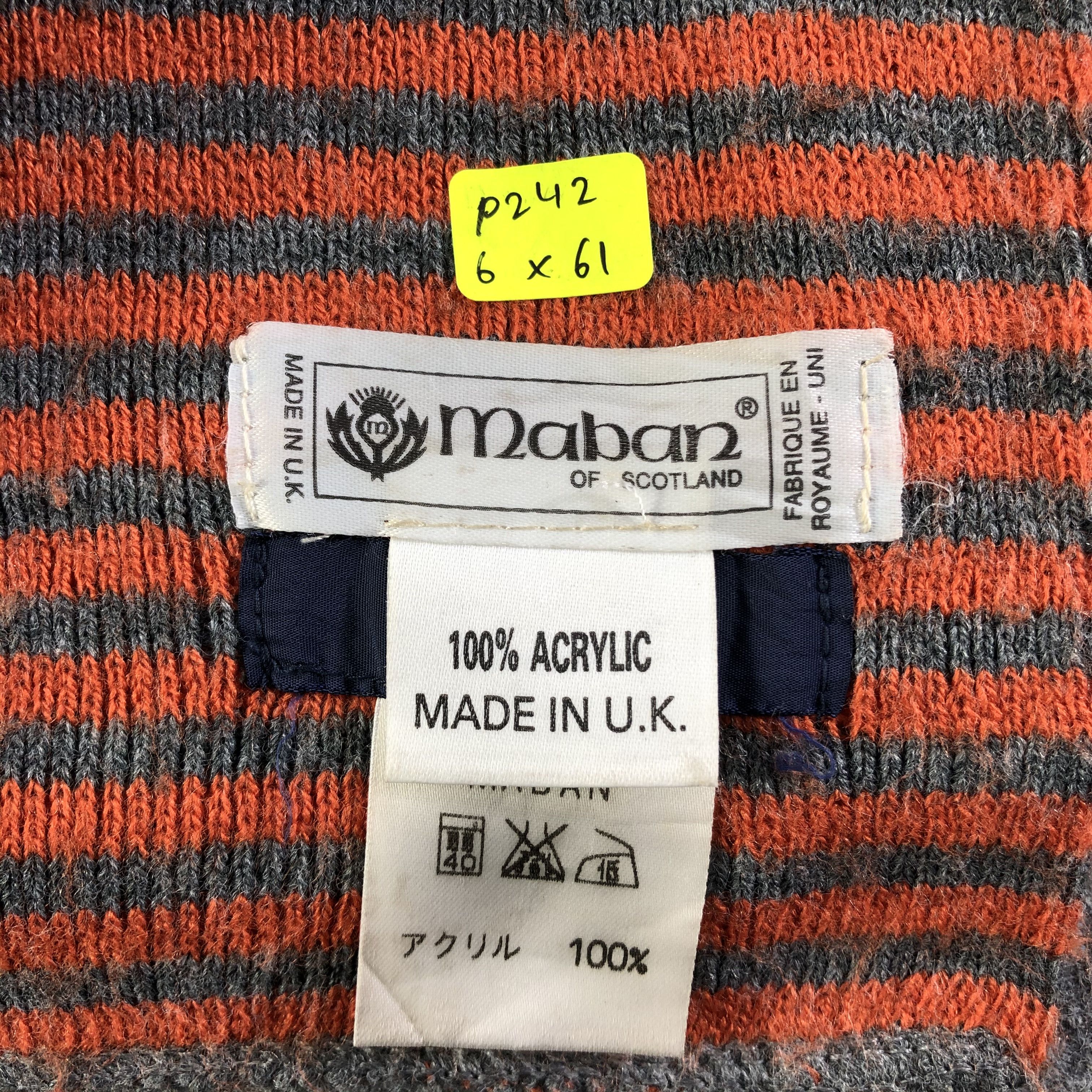 Vintage Maban Scarf / Muffler / Neckwear Size ONE SIZE - 6 Thumbnail