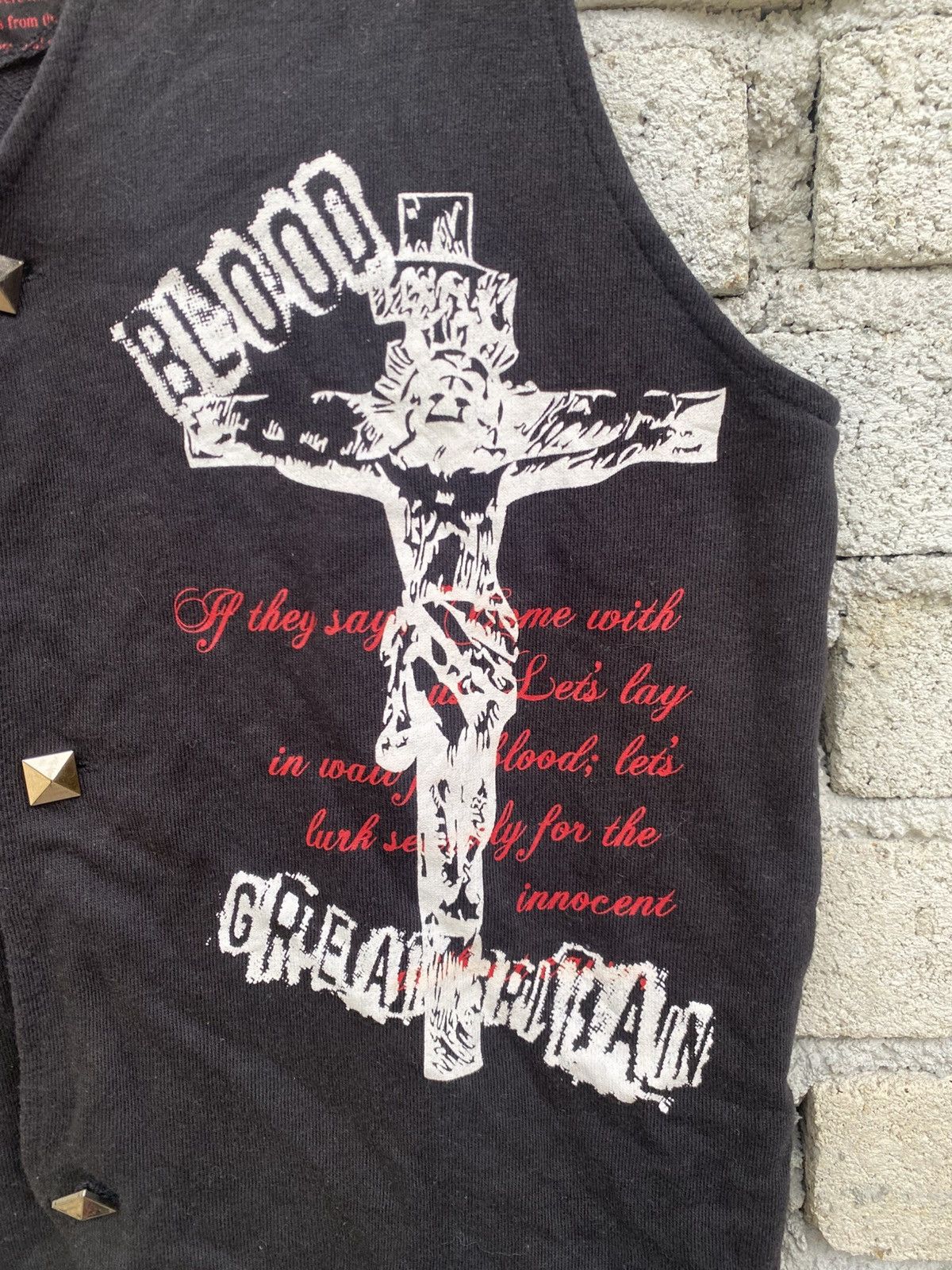 Seditionaries Under level punk style vest Size US M / EU 48-50 / 2 - 5 Thumbnail