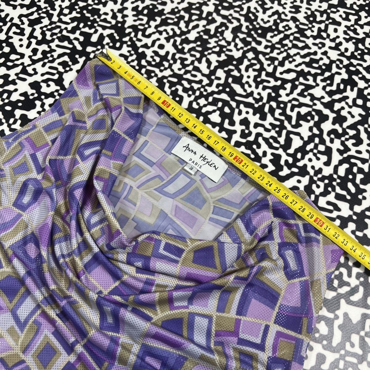 Japanese Brand Vintage Y2K Anna Heylen Paris Retro Abstract Style Tank Top Size M / US 6-8 / IT 42-44 - 13 Thumbnail