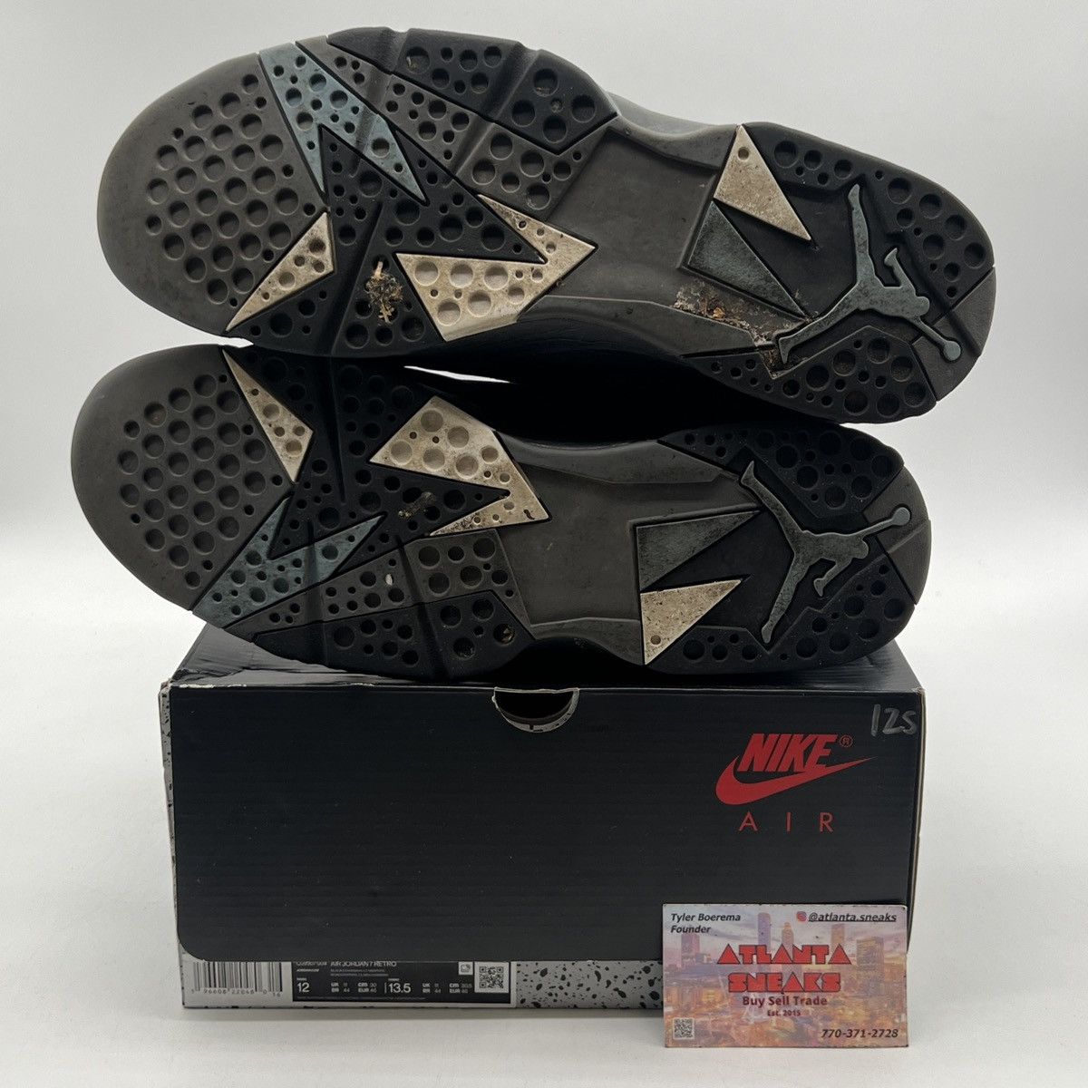 Jordan Brand Air Jordan 7 chambray Size US 12 / EU 45 - 8 Thumbnail