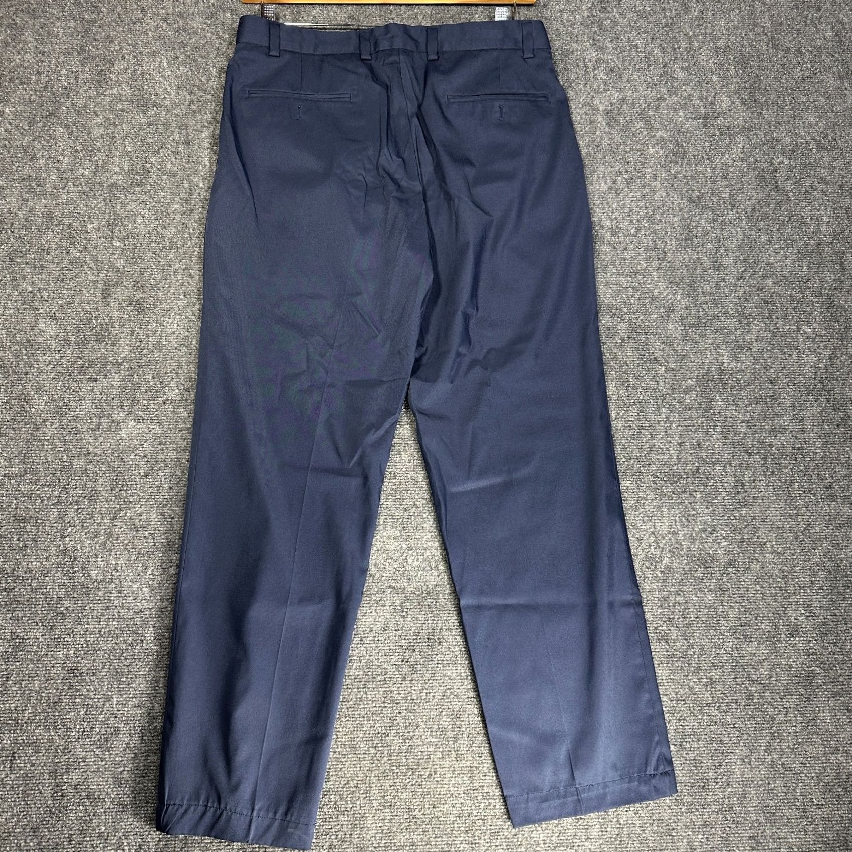 Brooks Brothers Brooks Brothers Dress Pants Mens 33 Blue Stretch Pockets Flat Front Straight Size US 33 - 7 Thumbnail