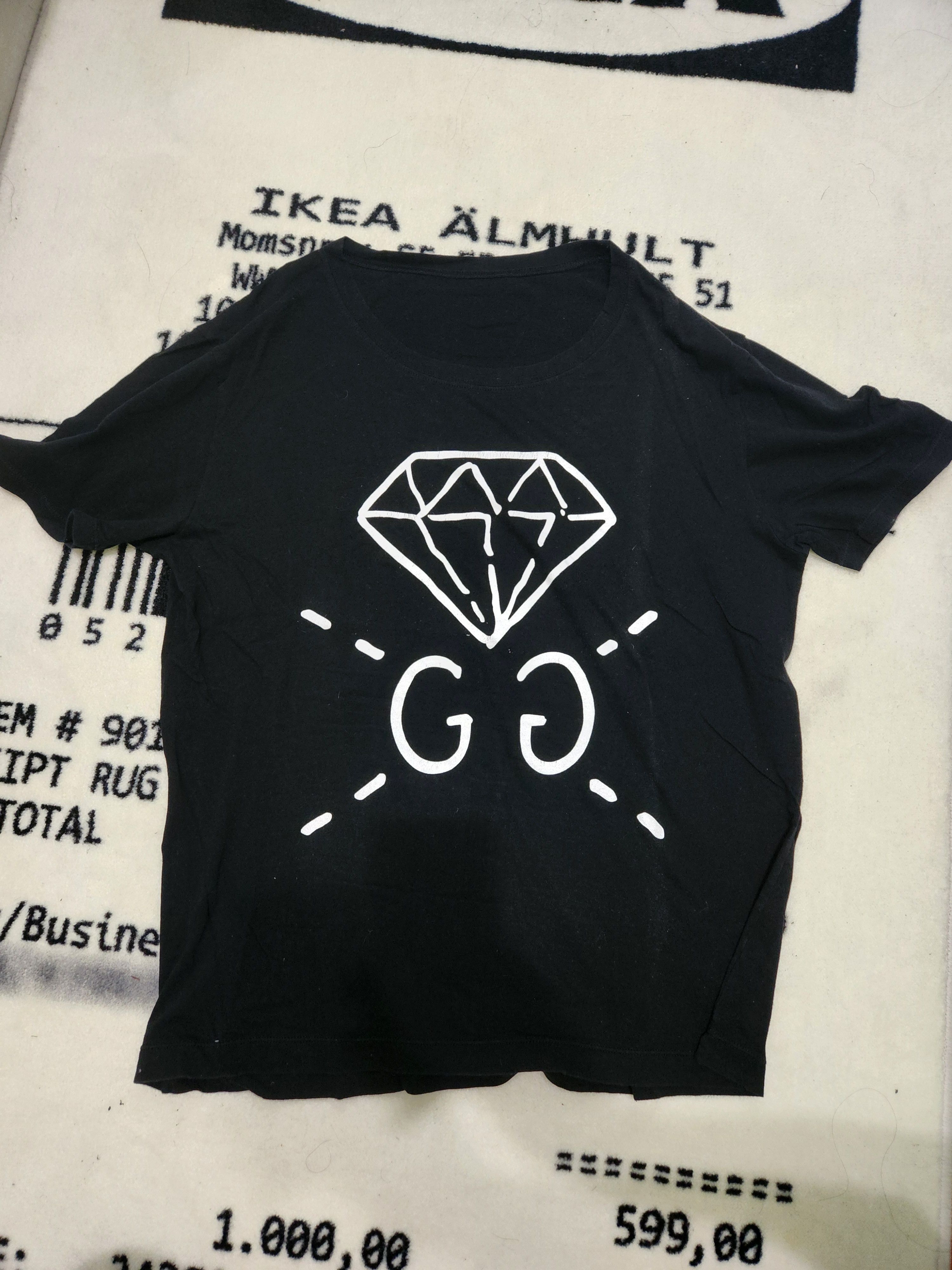 Gucci Gucci Ghost Diamond Tee Size US L / EU 52-54 / 3 - 1 Thumbnail