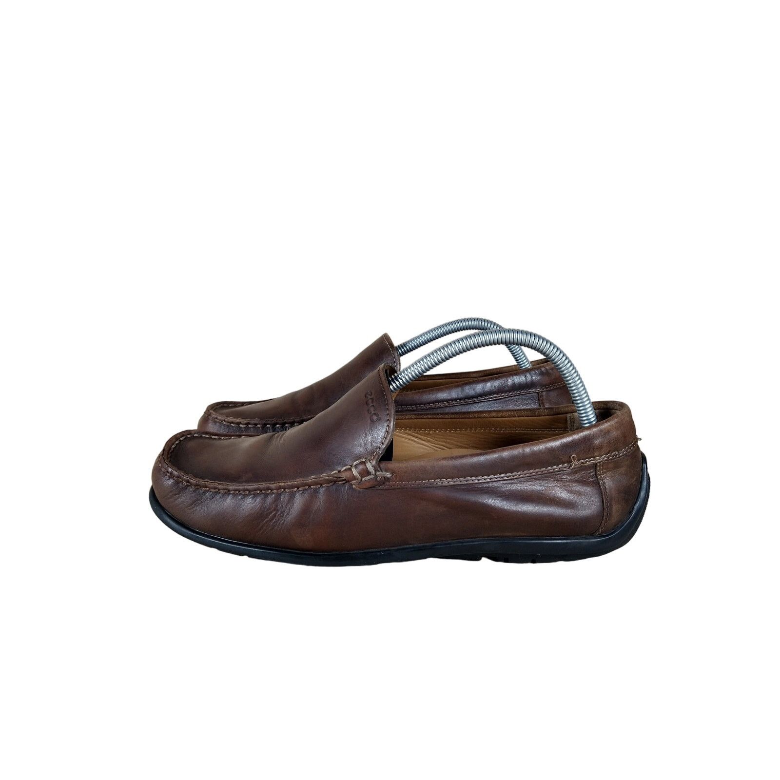 Ecco Ecco - Moc Driving - Slip-On Loafers - Brown - Men's - 8.5 Size US 8.5 / EU 41-42 - 3 Thumbnail