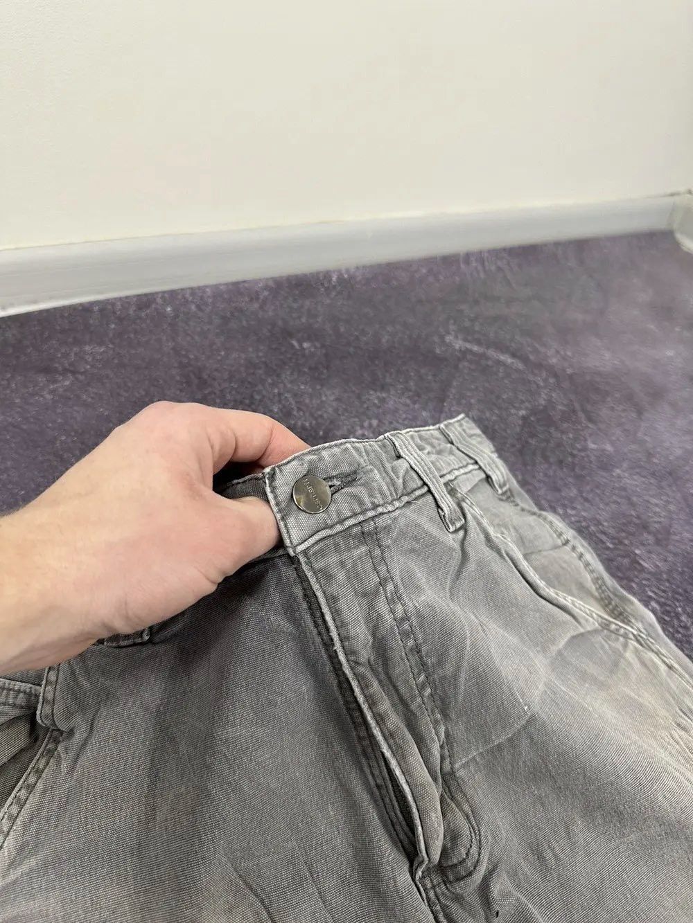 Carhartt Vintage Carhartt USA Distressed Relaxed Fit Opium Work Pants Size US 32 / EU 48 - 17 Thumbnail