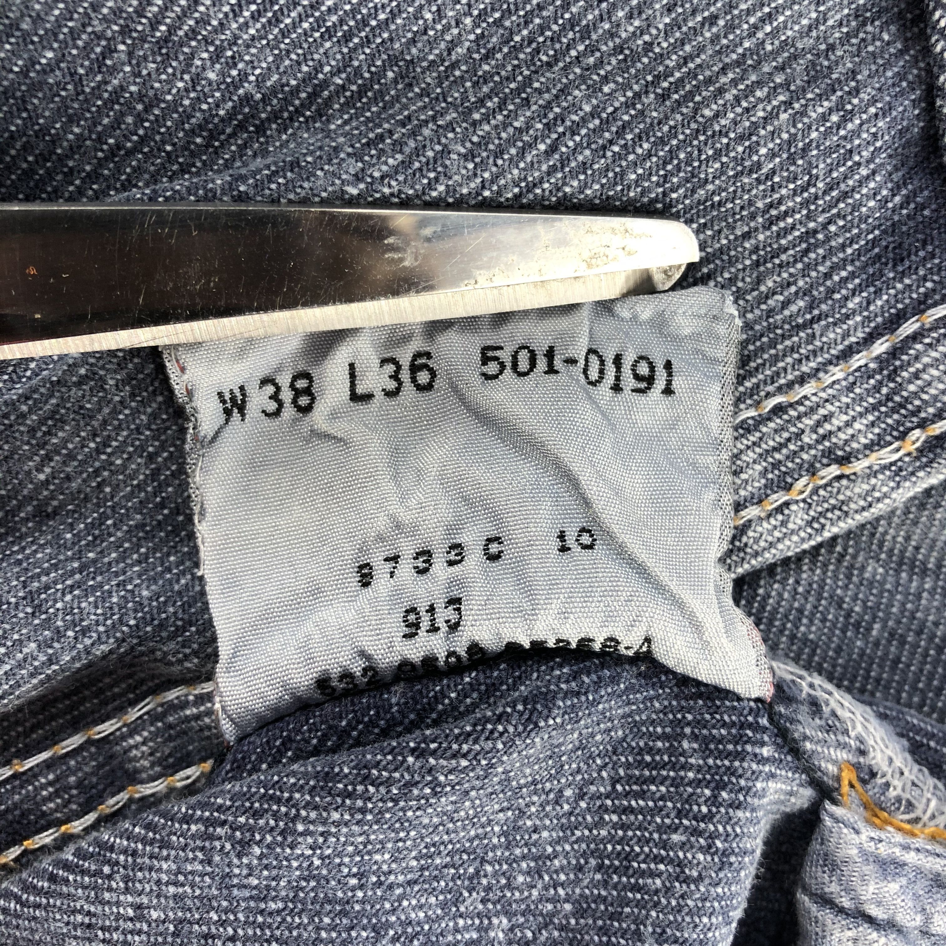Levi's Vintage 90s Levis 501 Jeans-JM3066 Size US 37 - 12 Thumbnail