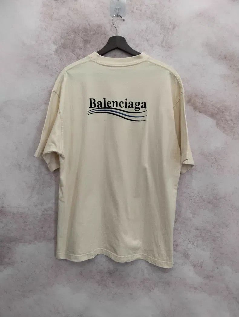 Balenciaga Balenciaga Letter print round neck short-sleeve T-shirt - Size US S / EU 44-46 / 1 - 2 Thumbnail