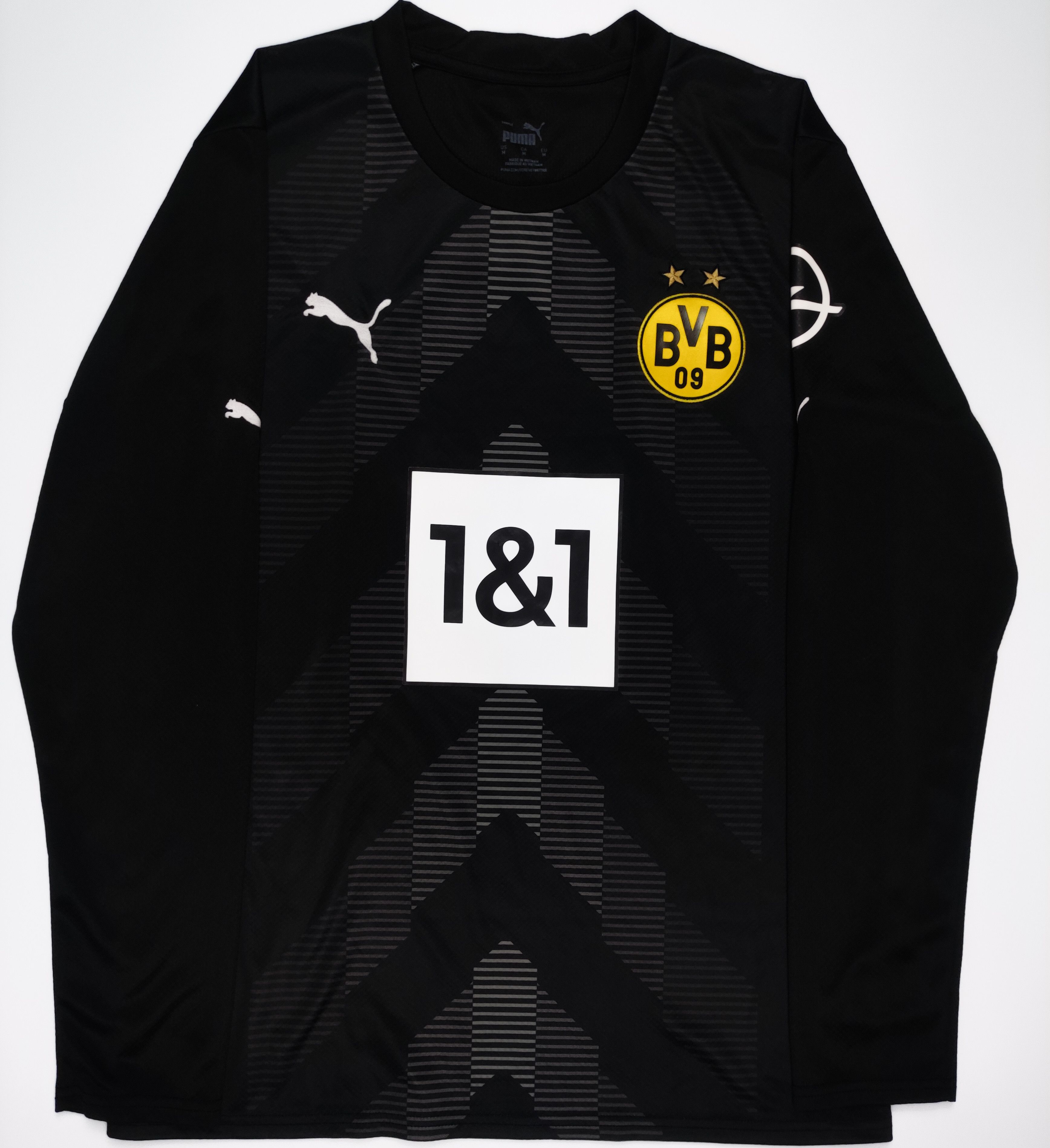 Borussia Dortmund 2021 2022 Puma Away L/S Shirt Kit Jersey