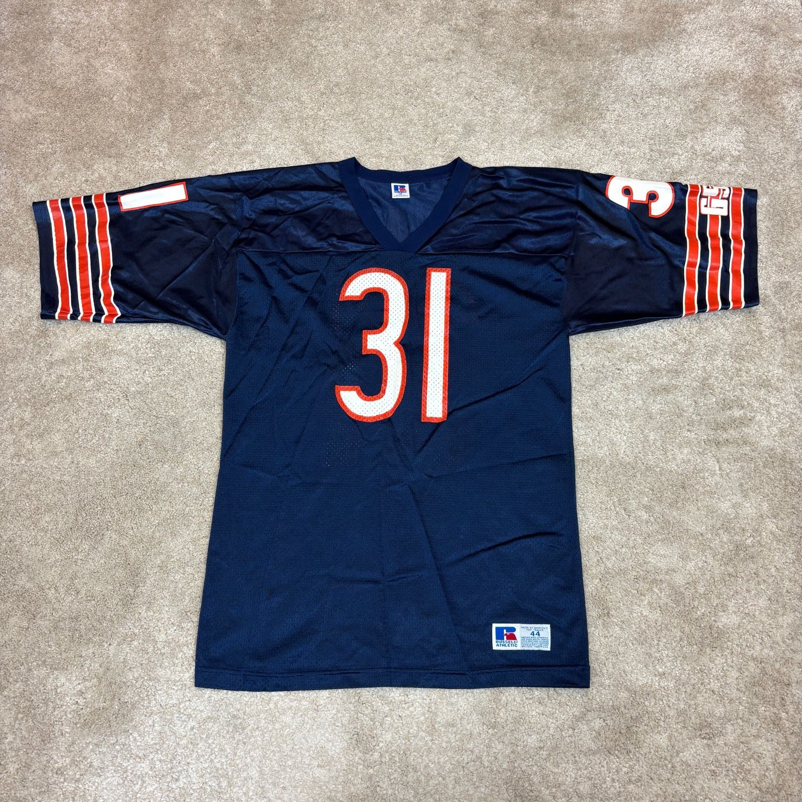 Russell Athletic Vintage Chicago Bears Rashaan Salaam Russell Football Jersey Size US M / EU 48-50 / 2 - 2 Thumbnail