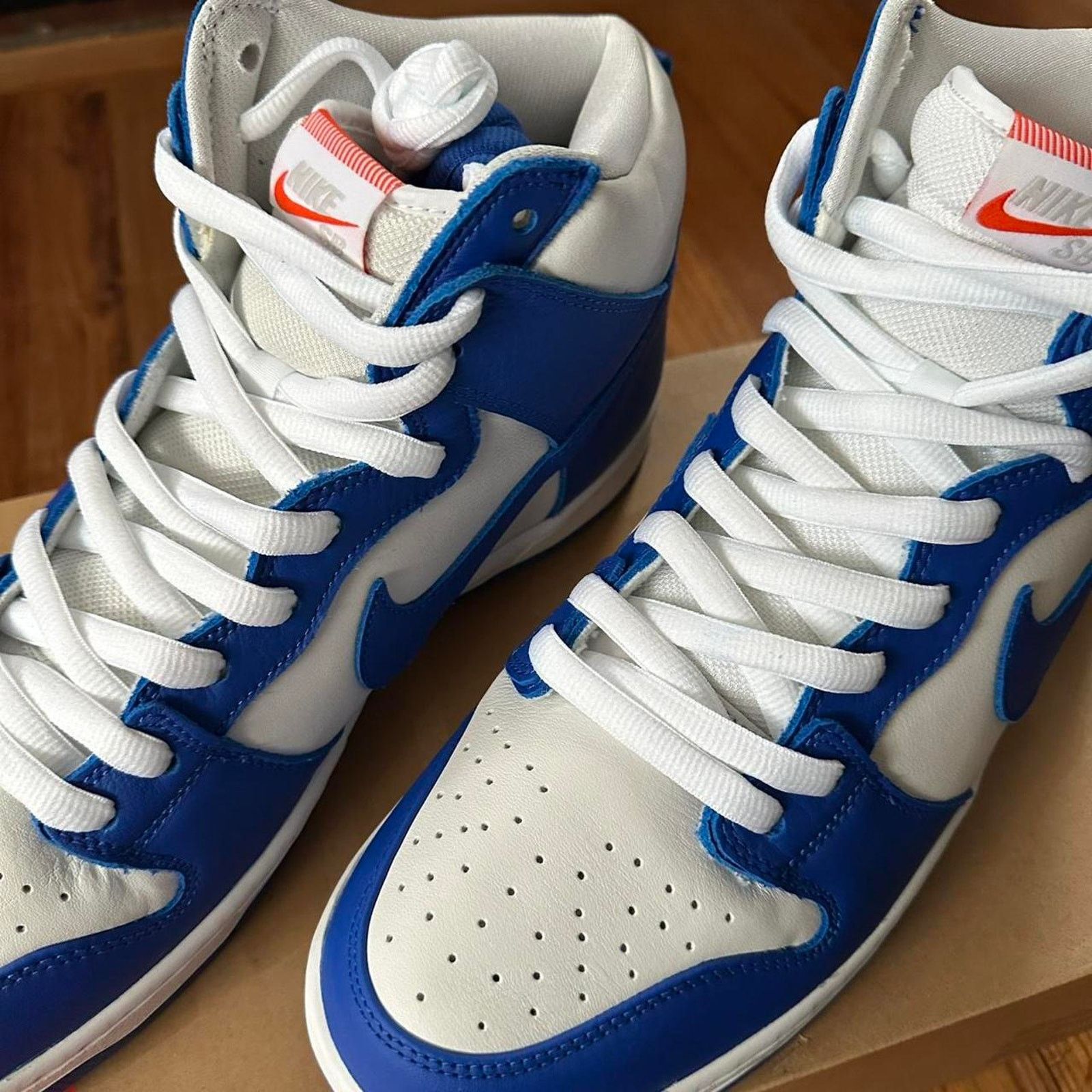 Nike Nike SB Dunk High ISO Varsity Royal Blue Kentucky 14 men’s Size US 12 / IT 42 - 2 Thumbnail