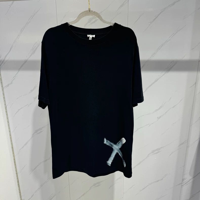 Loewe LOEWE Black Dove Print Short Sleeve Tee - dmc Size US M / EU 48-50 / 2 - 1 Thumbnail