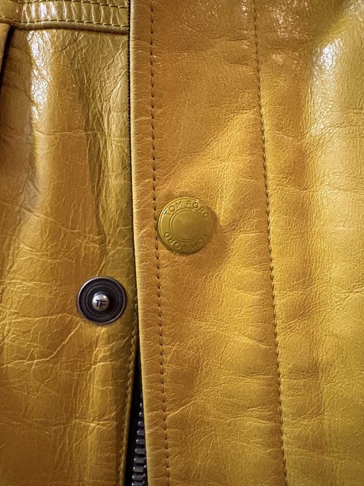 Tom Ford sample!! Tom Ford 2018 leather calfskin jacket Size US M / EU 48-50 / 2 - 4 Thumbnail