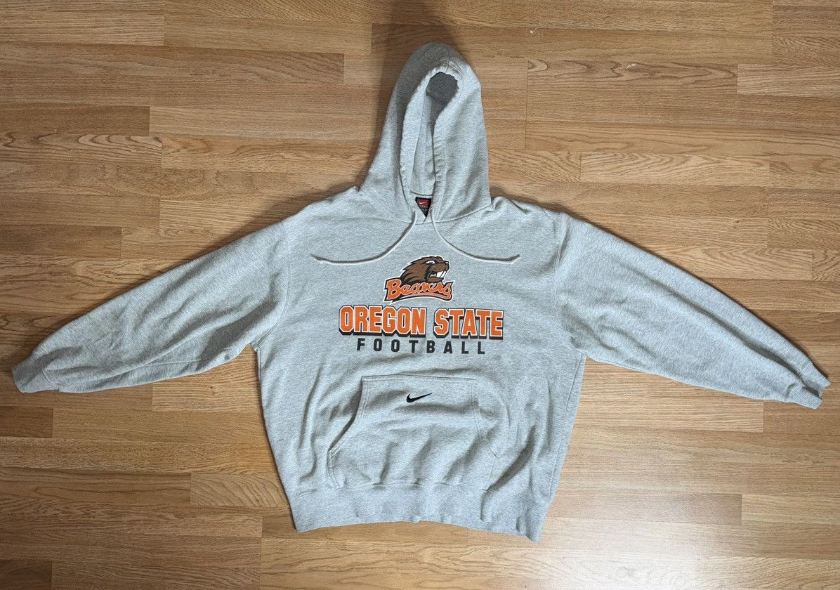 Nike VTG Nike Center Swoosh Oregon State Beavers Sweatshirt XXL Size US XXL / EU 58 / 5 - 2 Thumbnail