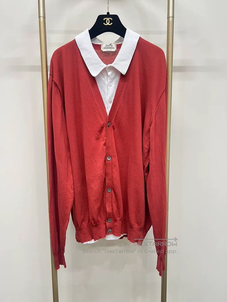 Hermes Fake two-piece knitted cardigan jacket