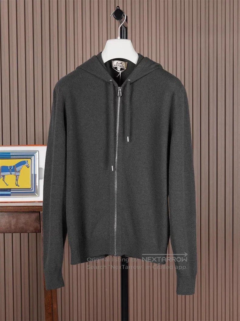 Hermes Hermes Hooded Cashmere Coat Size US M / EU 48-50 / 2 - 1 Thumbnail