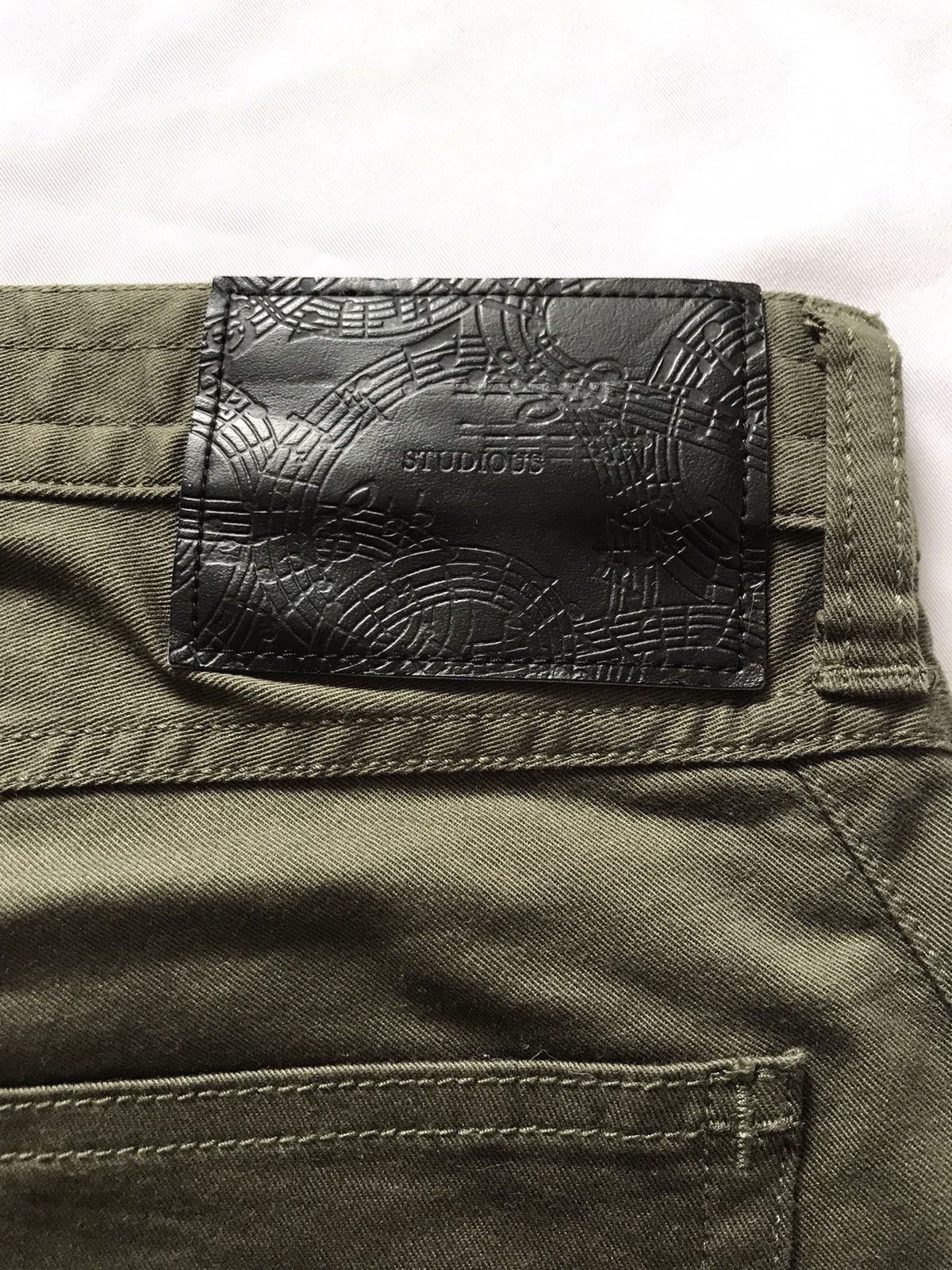Number (N)ine NUMBER (N)INE X STUDIOUS SLIM FIT PANTS Size US 30 / EU 46 - 7 Thumbnail