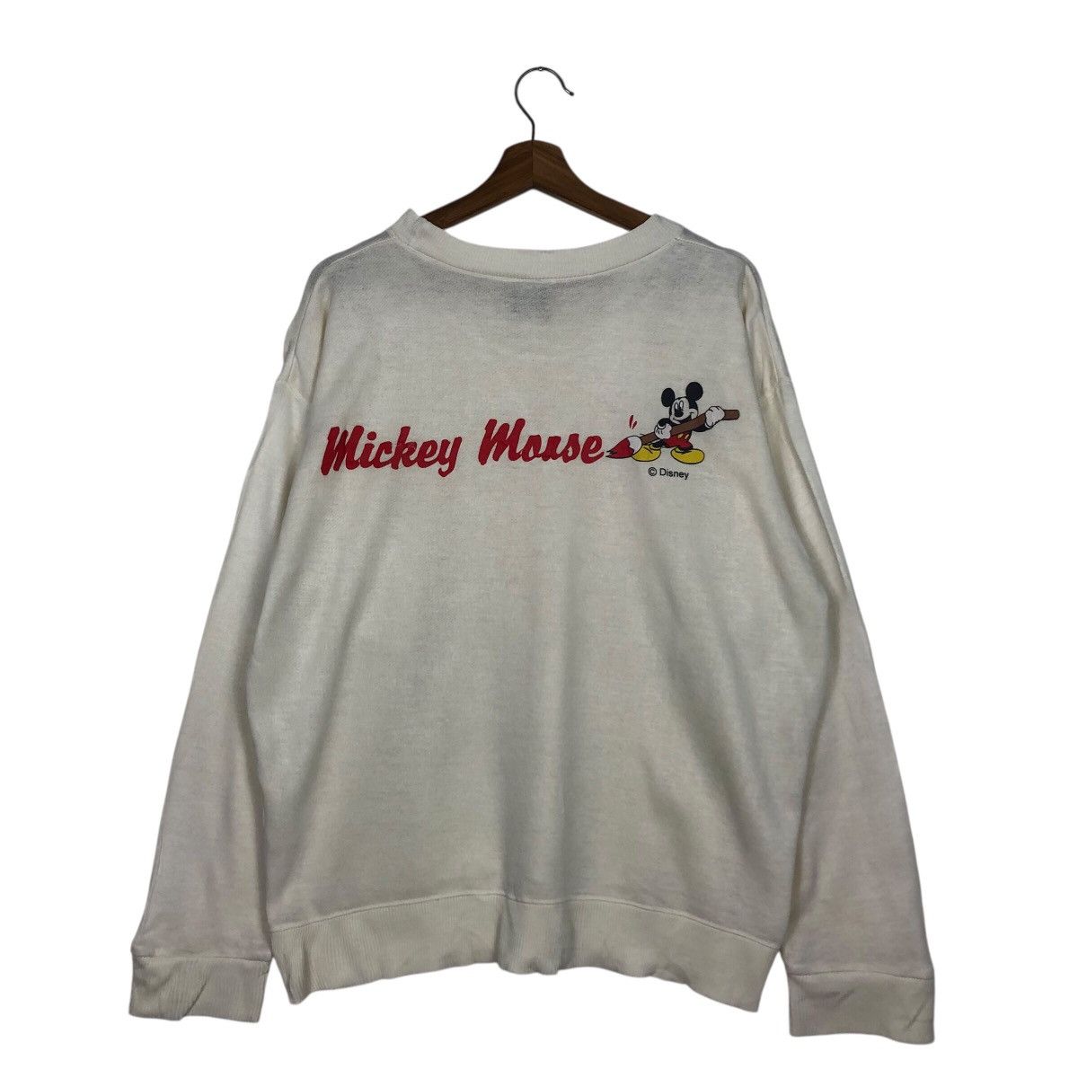 Japanese Brand 📌Vintage Sweatshirt Unlimited Mickey Mouse Disney Spell Out Size US M / EU 48-50 / 2 - 9 Thumbnail