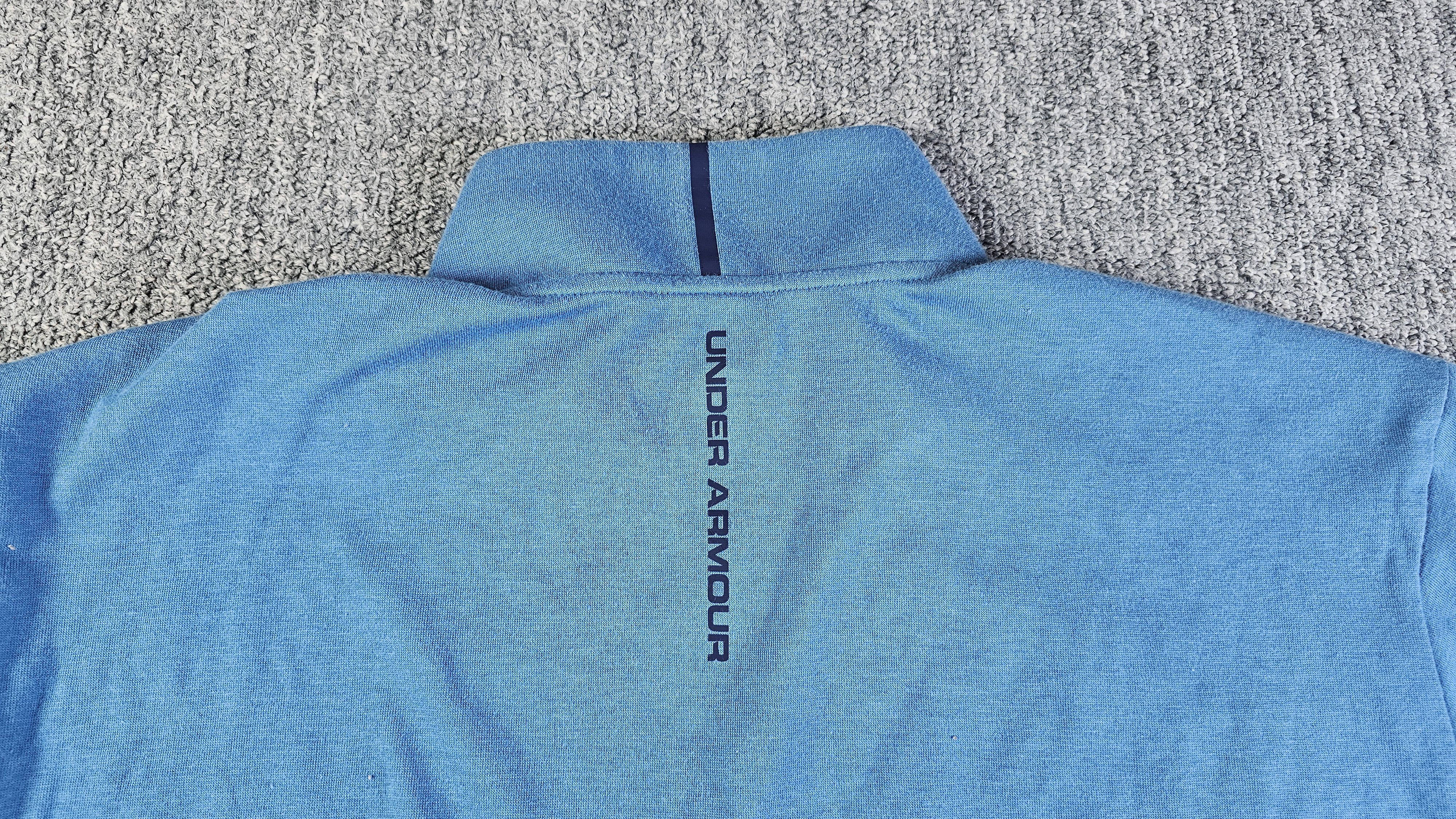 Under Armour Under Armour ColdGear 1/4 Zip Pullover Fleece Blue XL Size US XL / EU 56 / 4 - 6 Thumbnail