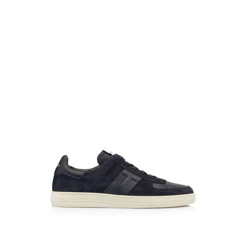 Tom Ford o1loc1c1025 J1232 Size: 8 TF / Radcliffe Sneakers Navy Blue Size US 8 / EU 41 - 1 Thumbnail