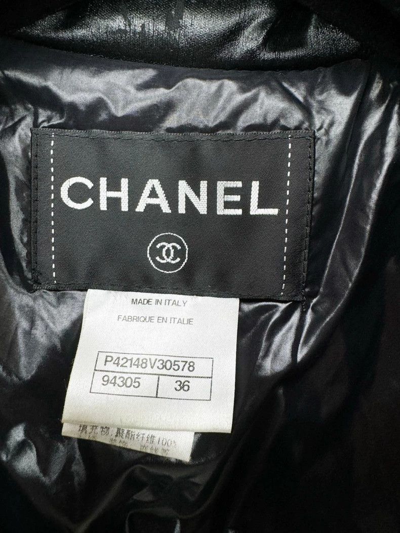 Chanel Chanel Black Patent Leather Jacket Size 36 -2505 Size S / US 4 / IT 40 - 4 Thumbnail