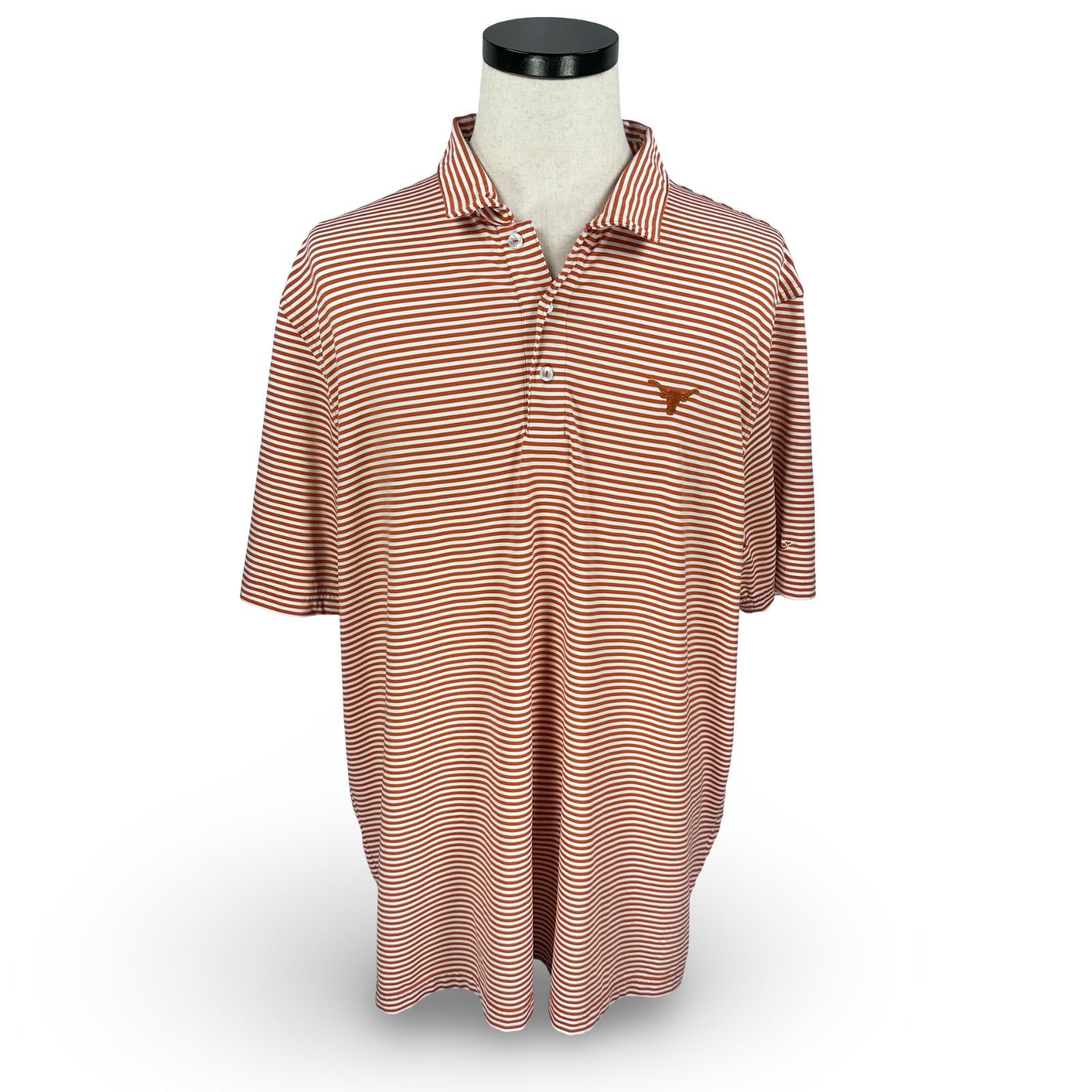 Vineyard Vines Vineyard Vines Texas Longhorns Polo Shirt Men’s 2XL Orange Size US XXL / EU 58 / 5 - 1 Thumbnail