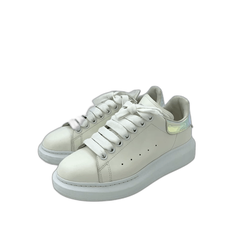Alexander McQueen Alexander McQueen Alexander McQueen Size 38.5 White Thick Sole Laced Casual Shoes Size US 6 / EU 39 - 1 Thumbnail