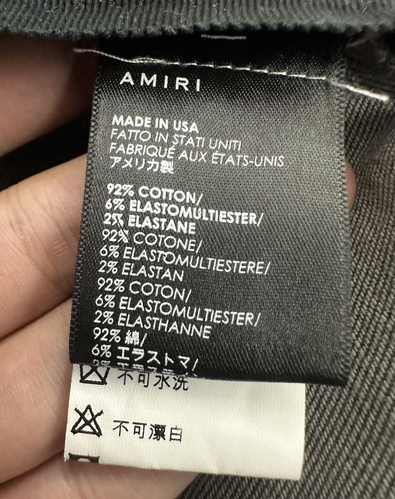 Amiri Amiri Destroyed Knee Denim Sz. 33 Size US 33 - 5 Thumbnail