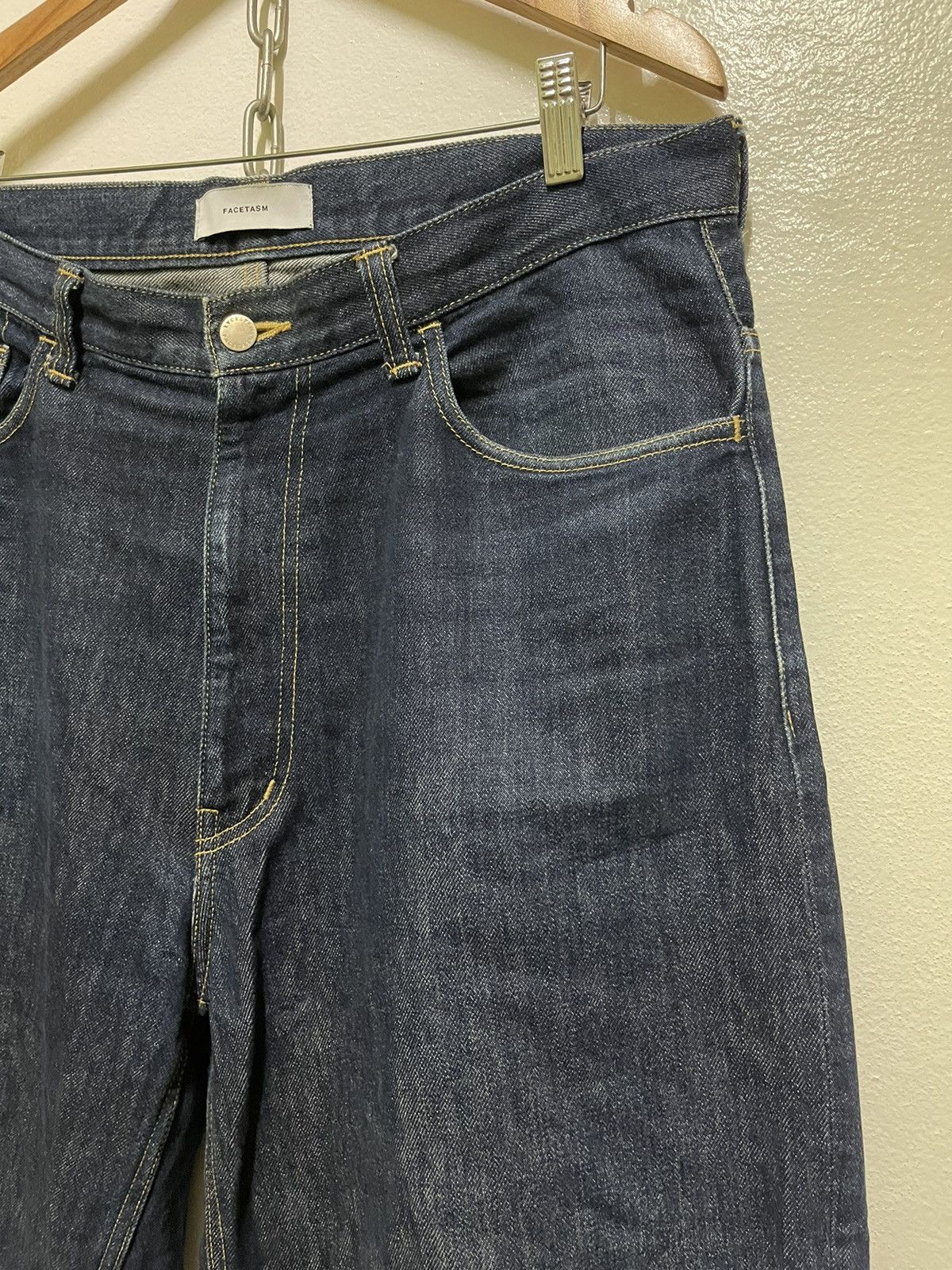 Facetasm Facetasm Three Quarters Jeans Open Legs Japan Size US 36 / EU 52 - 6 Thumbnail