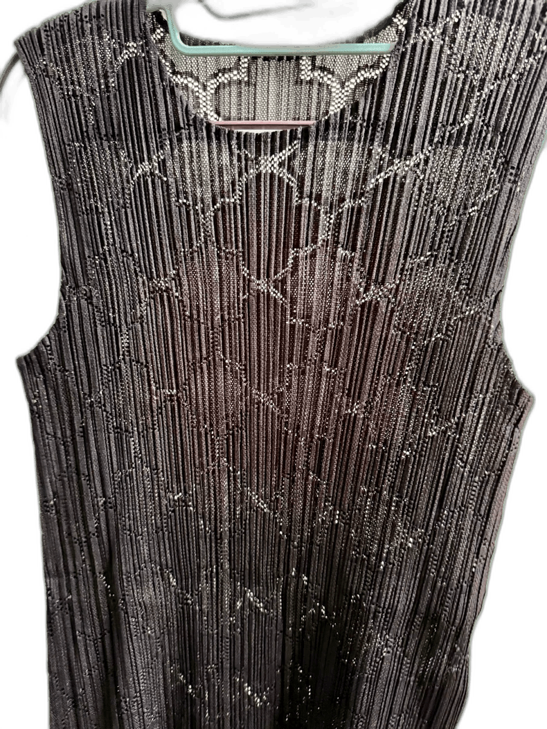Issey Miyake PP Clover Hollow Tank Top - dmc