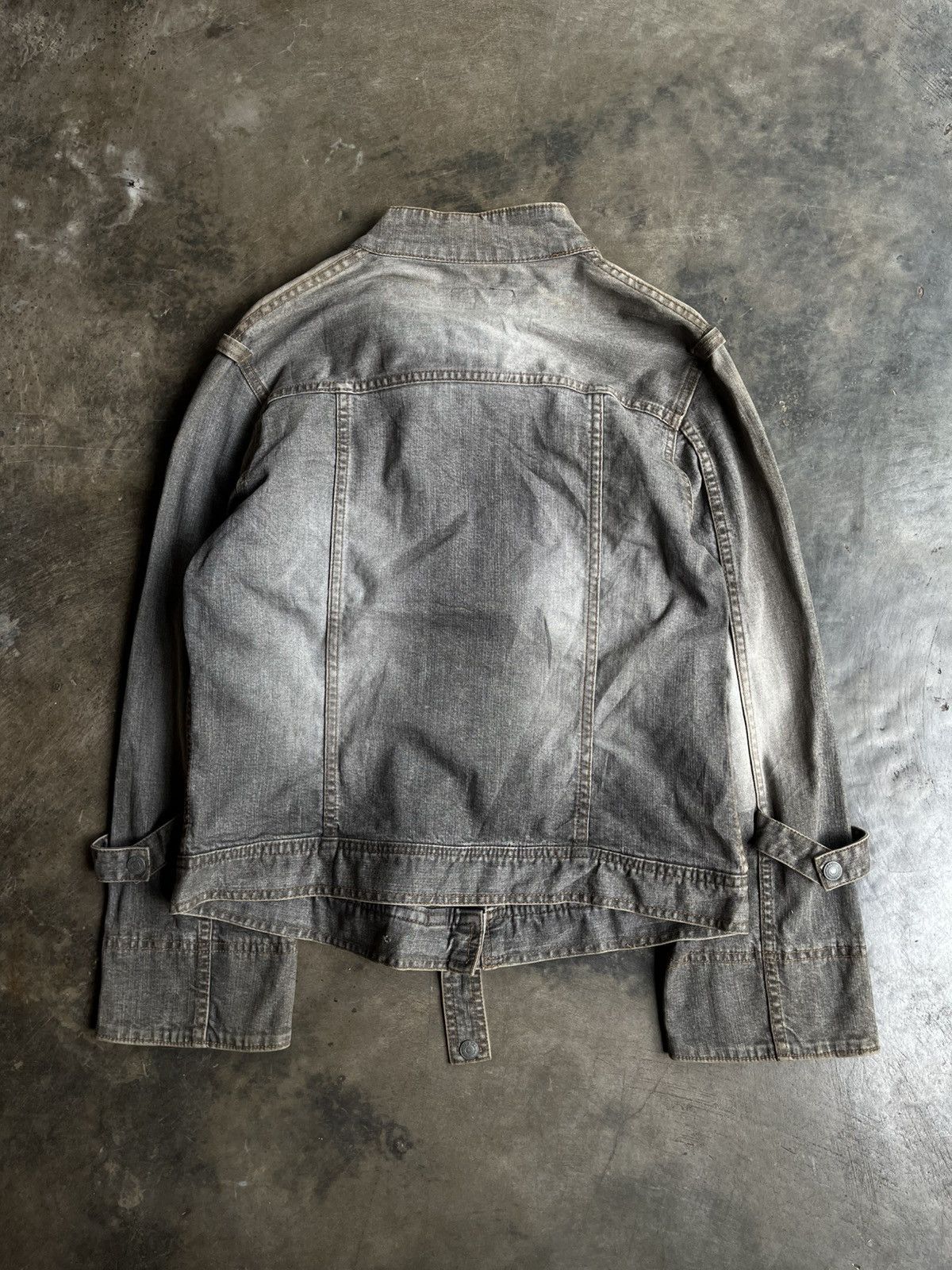 14th Addiction JAPANESE UNITEDPALETTE DENIM JACKET BONDAGE BIKERS JEANS Size US M / EU 48-50 / 2 - 2 Thumbnail