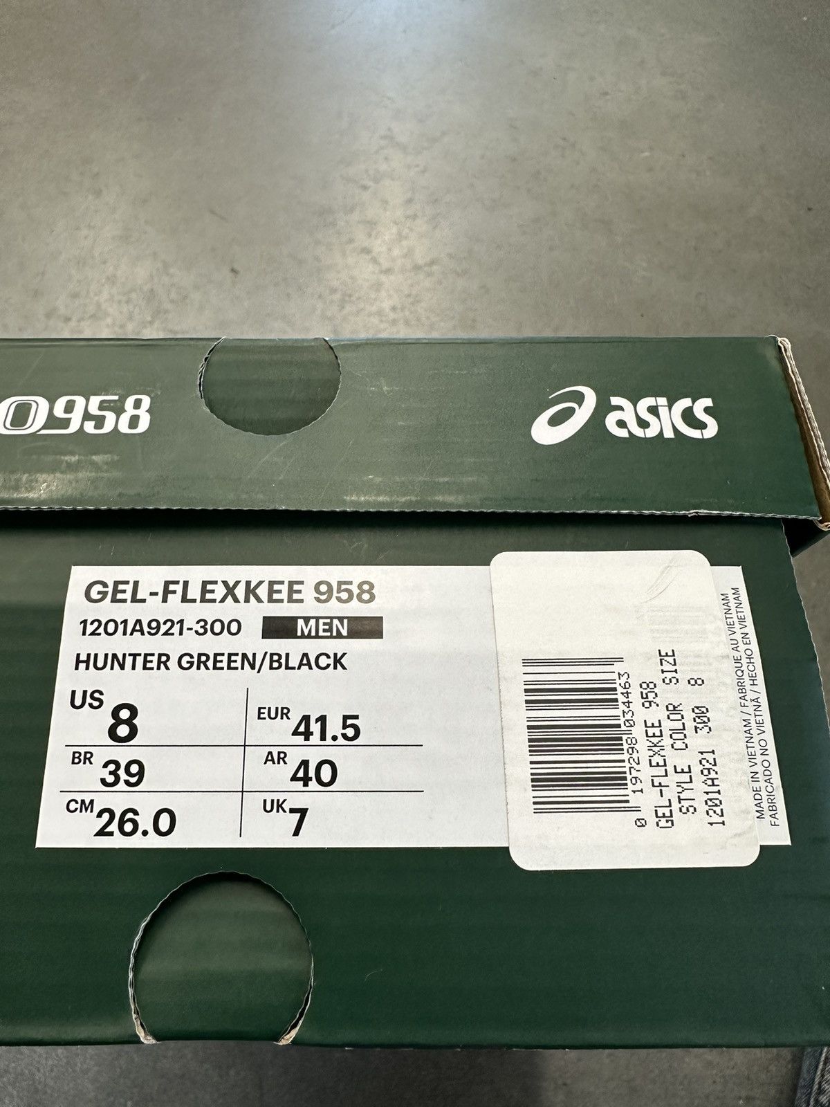Asics × Otto 2023 Asics Otto 958 Gel-Flexkee 958 Hunter Green Size US 8 / EU 41 - 10 Thumbnail