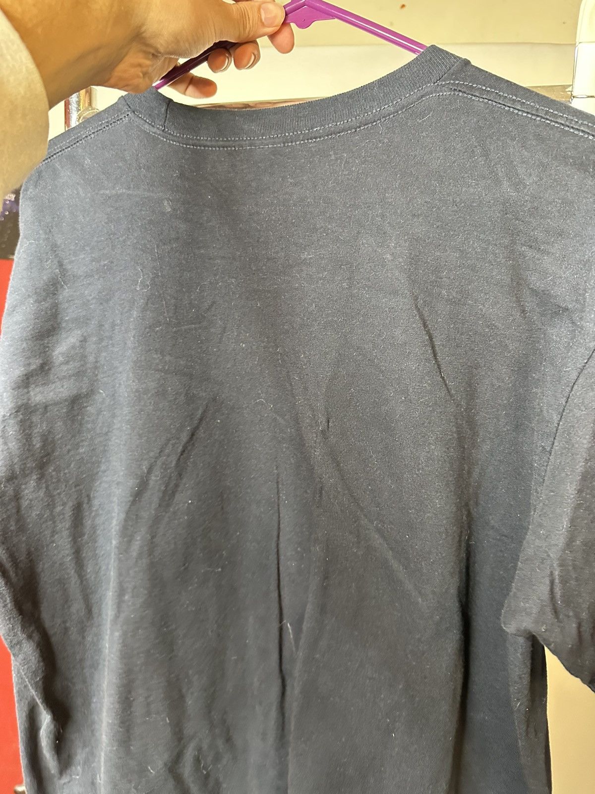 Supreme Supreme Horror Tee Size Large - Navy Size US L / EU 52-54 / 3 - 4 Thumbnail