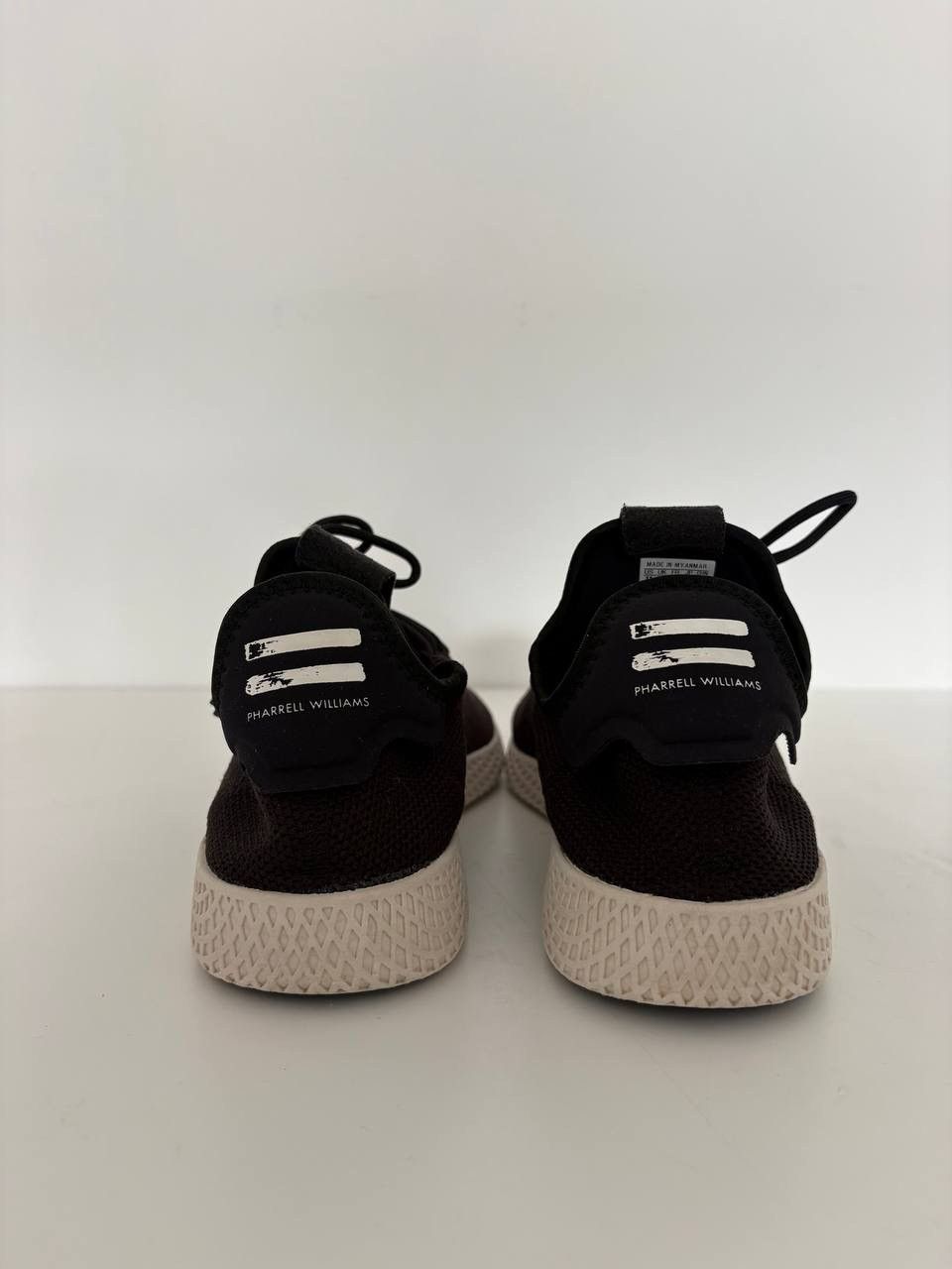 Adidas × Pharrell Adidas Pharrell Williams Tennis HU Black White Size US 11 / EU 44 - 6 Thumbnail