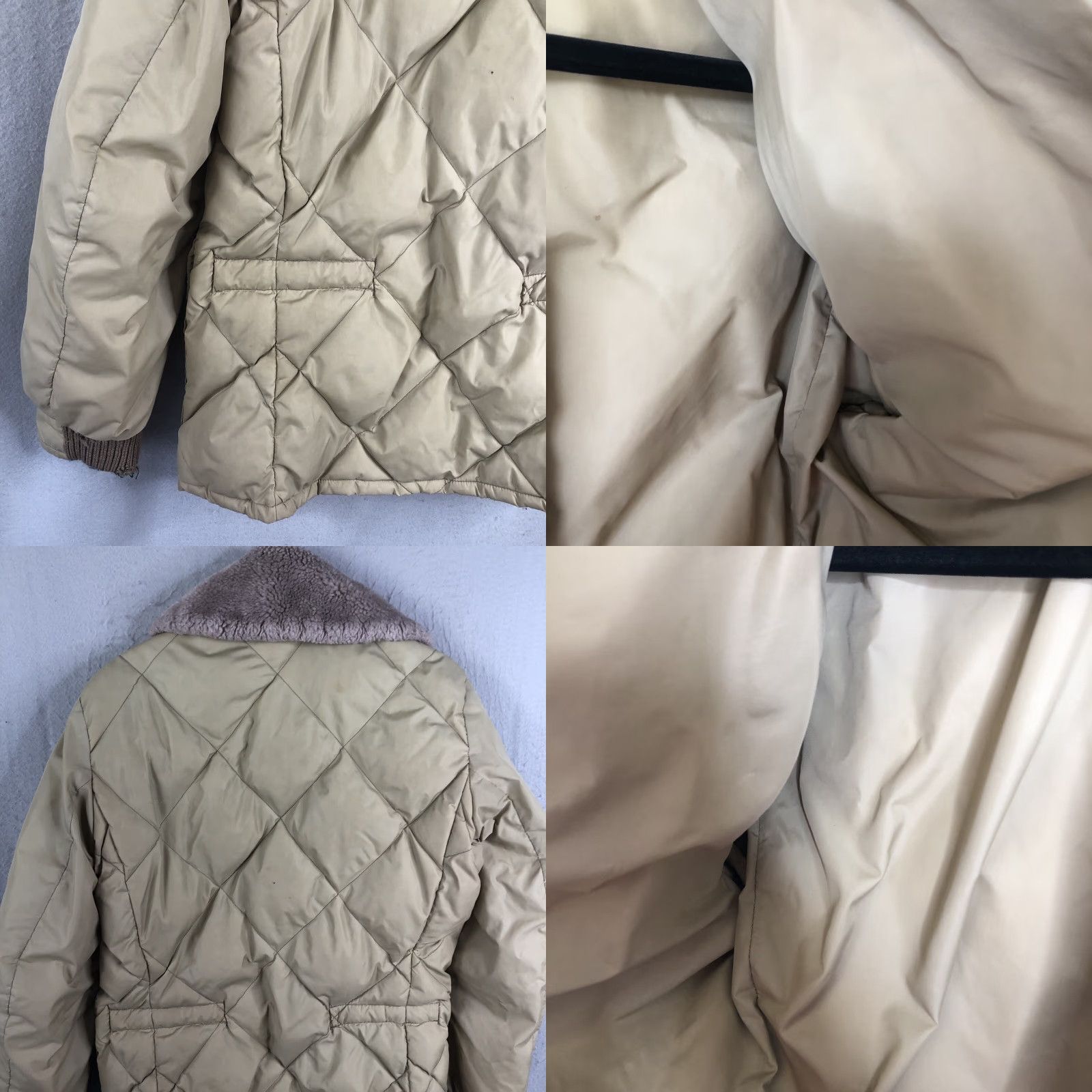 Vintage VINTAGE Tempco Jacket Mens 40 Beige Down Insulated Full Zip Up Puffer Coat Outdoor Winter Regular Men Beige Down Insulated Zip Jacket Size US XXS / EU 40 - 10 Thumbnail