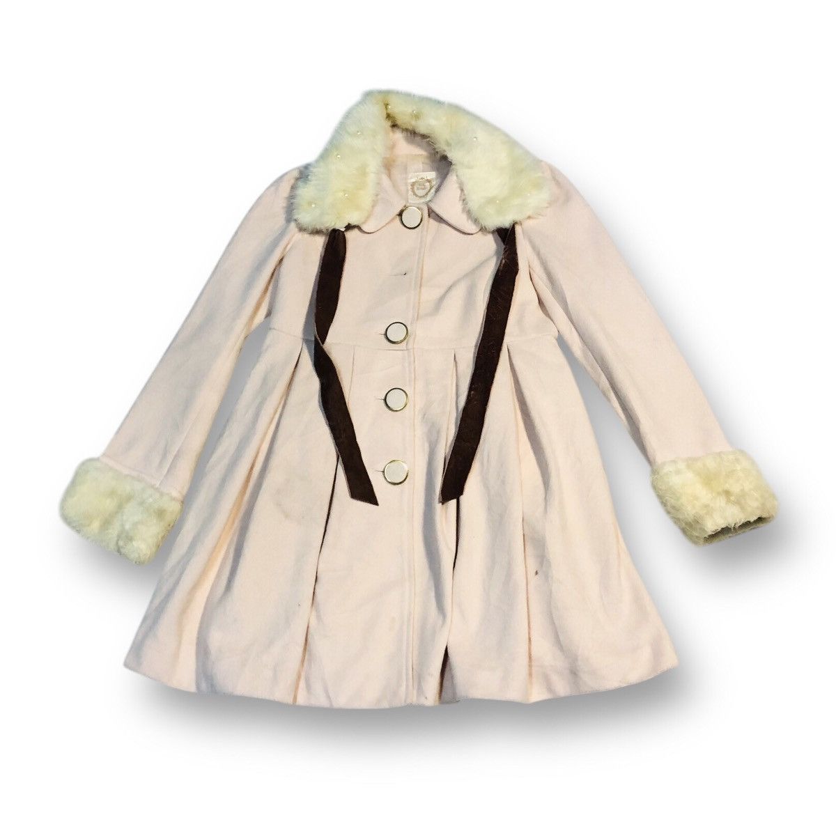 Japanese Brand Ank Rouge Long Jacket (14) Size ONE SIZE - 1 Thumbnail