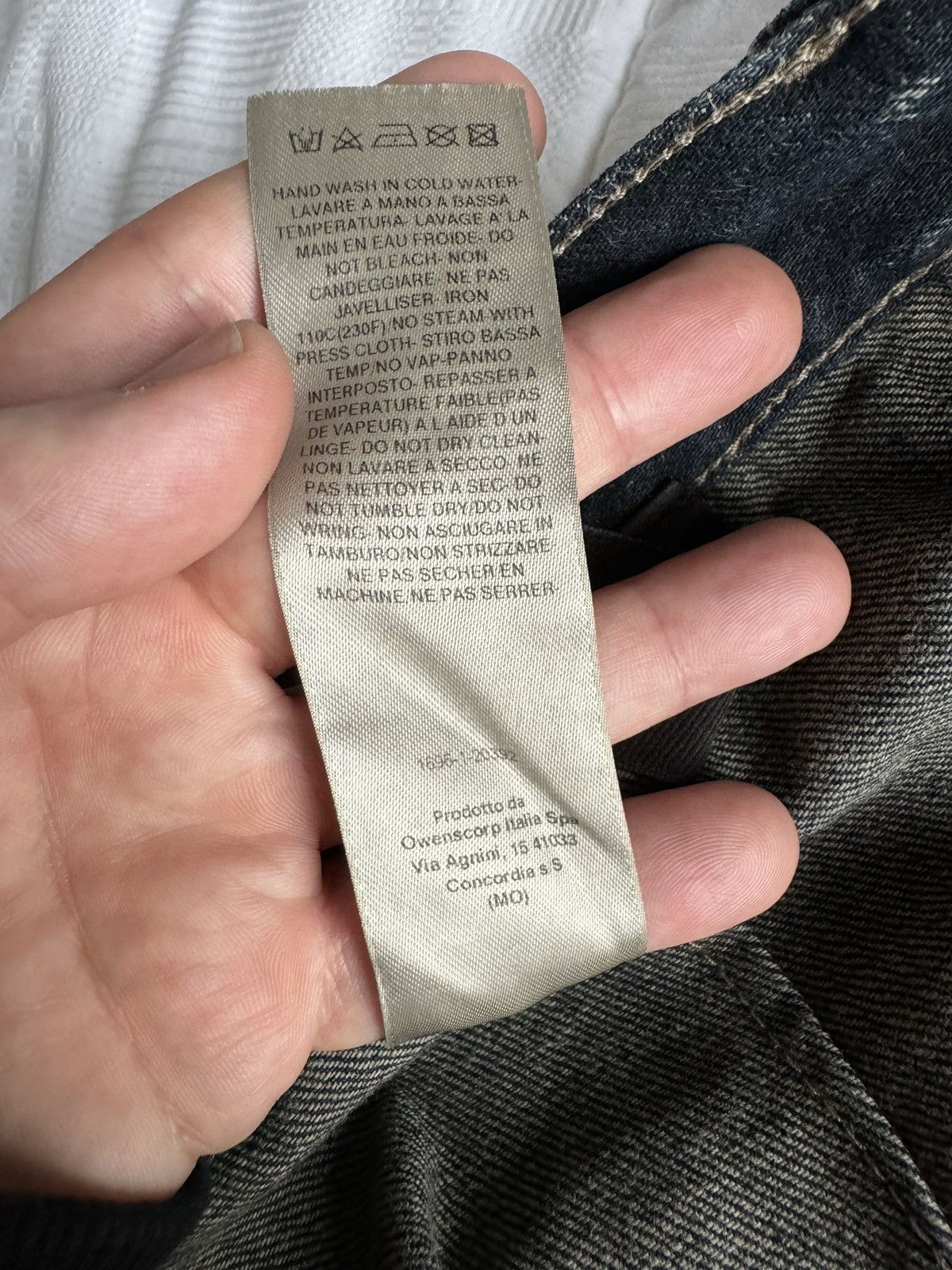 Rick Owens Brand New Rick Owens DRKSHDW Mineral Pearl Geth Jeans Size US 31 - 8 Thumbnail