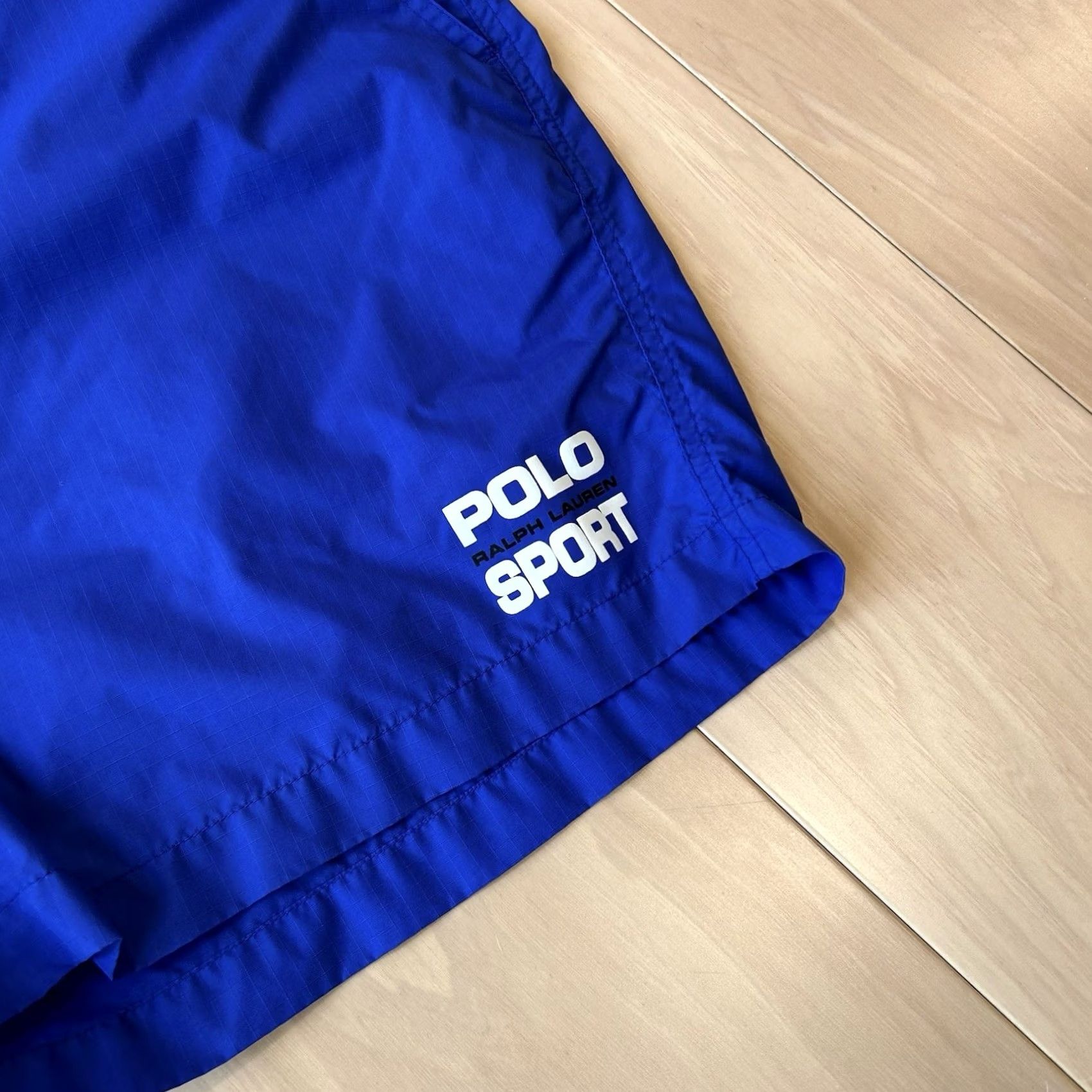 Polo Ralph Lauren VINTAGE Polo Sport Ralph Lauren Swim Trunks Unlined 5” Inseam Men’s Large Blue Nylon Trunks Mens L Blue Polo Sport Swim Bottoms Size US L / EU 52-54 / 3 - 3 Thumbnail