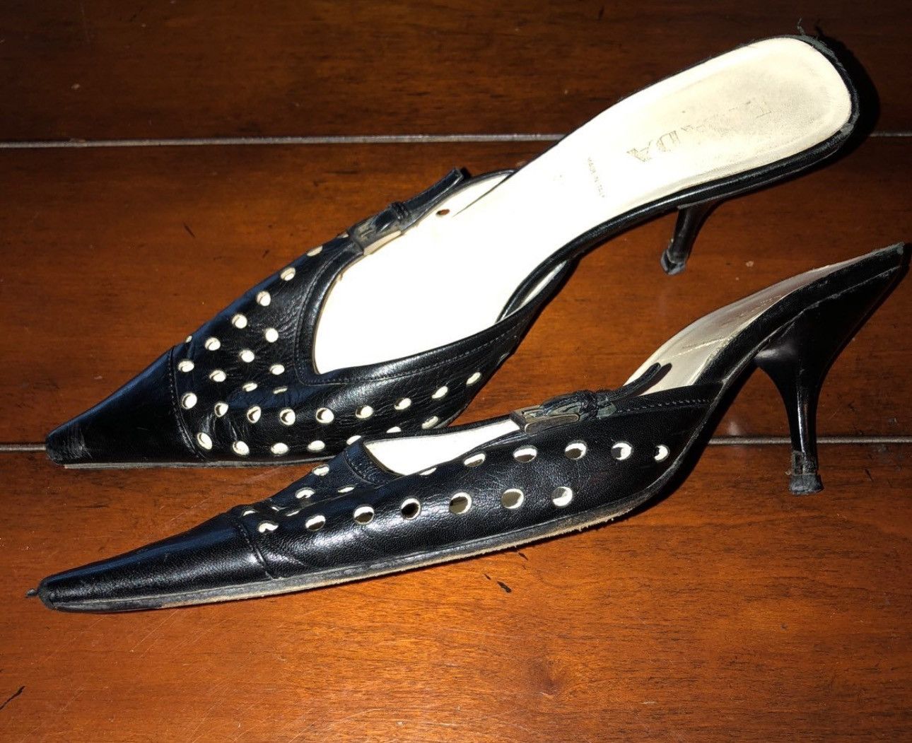Prada Vintage Prada kitten heels Size US 6.5 / IT 36.5 - 2 Thumbnail