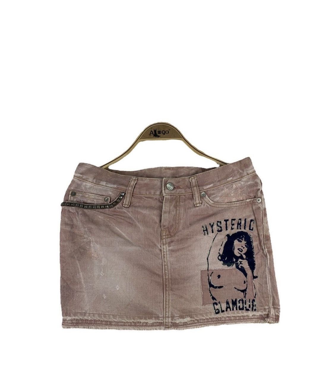 Hysteric Glamour × Japanese Brand × Vintage Hysteric glamour vintage japanese denim skirt Size 28" / US 6 / IT 42 - 1 Thumbnail