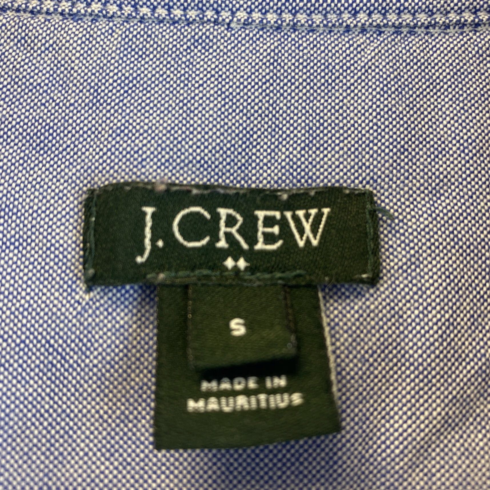 J.Crew VINTAGE J.CREW Button-Up Shirt Cotton Size S Blue Casual Long Sleeve Womens Size S / US 4 / IT 40 - 5 Thumbnail