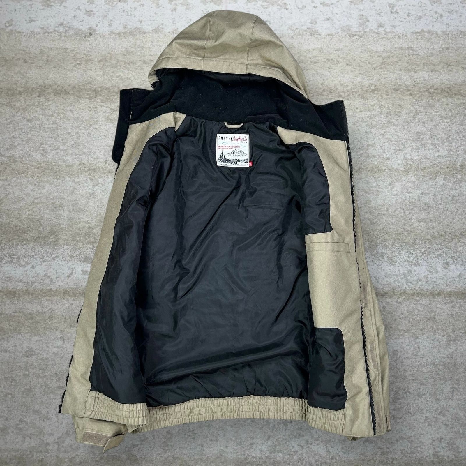 Empyre Vintage Y2K Empyre Puffer Ski Jacket Mens XL Tan Insulated Size US XL / EU 56 / 4 - 2 Thumbnail