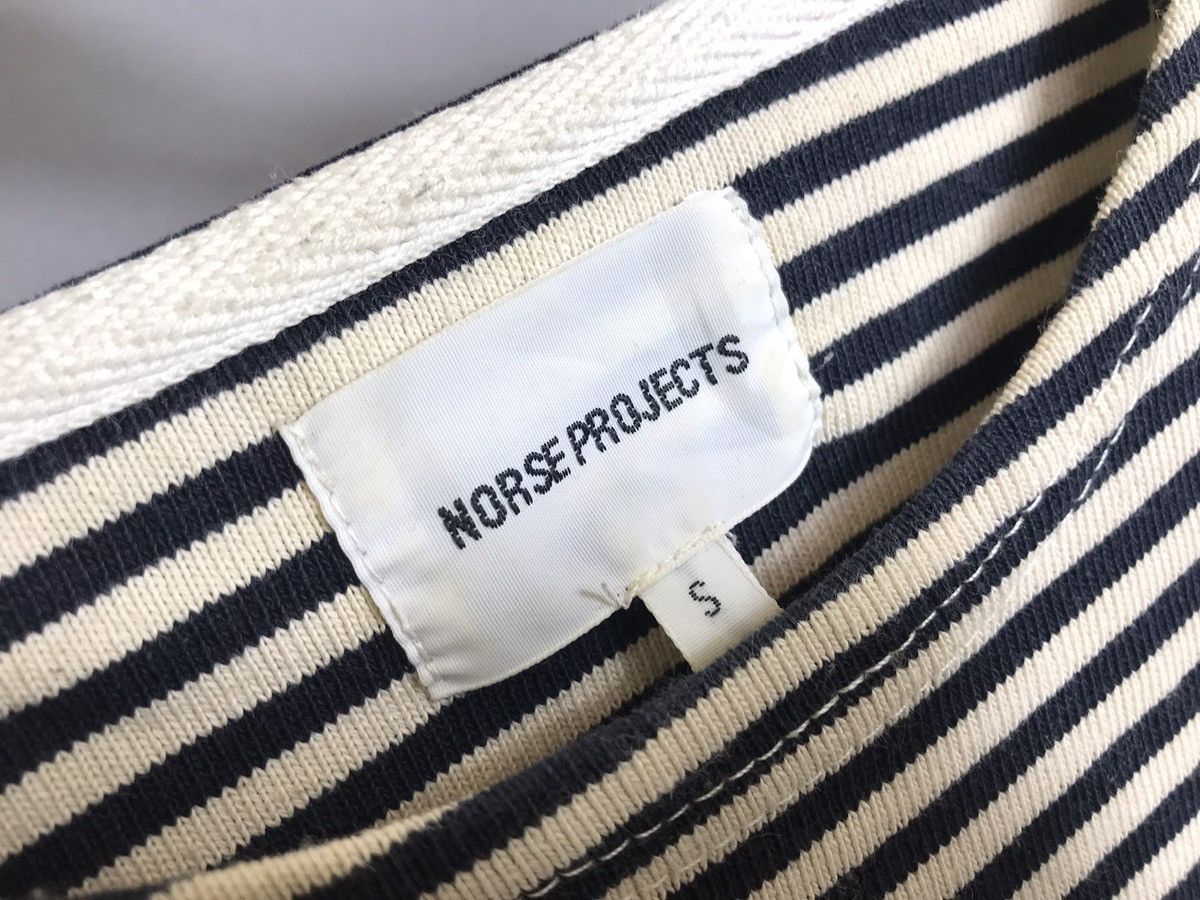 Norse Projects Norse Projects Godtfred Multi Stripe Compact Long Sleeve Size US S / EU 44-46 / 1 - 2 Thumbnail