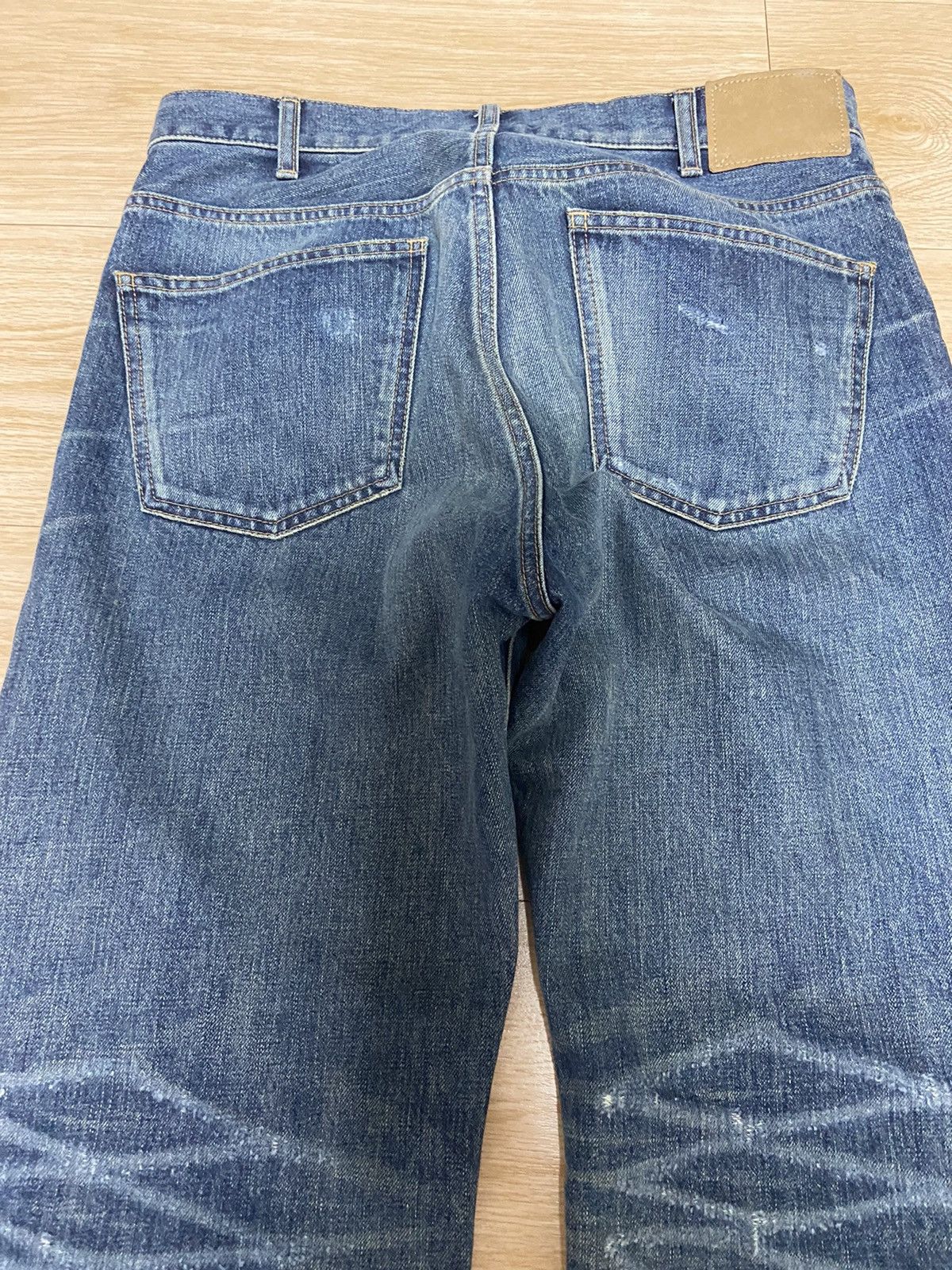 Celine × Hedi Slimane 29 Celine midnight sapphire Wesley denim pants jeans Size US 29 - 8 Thumbnail
