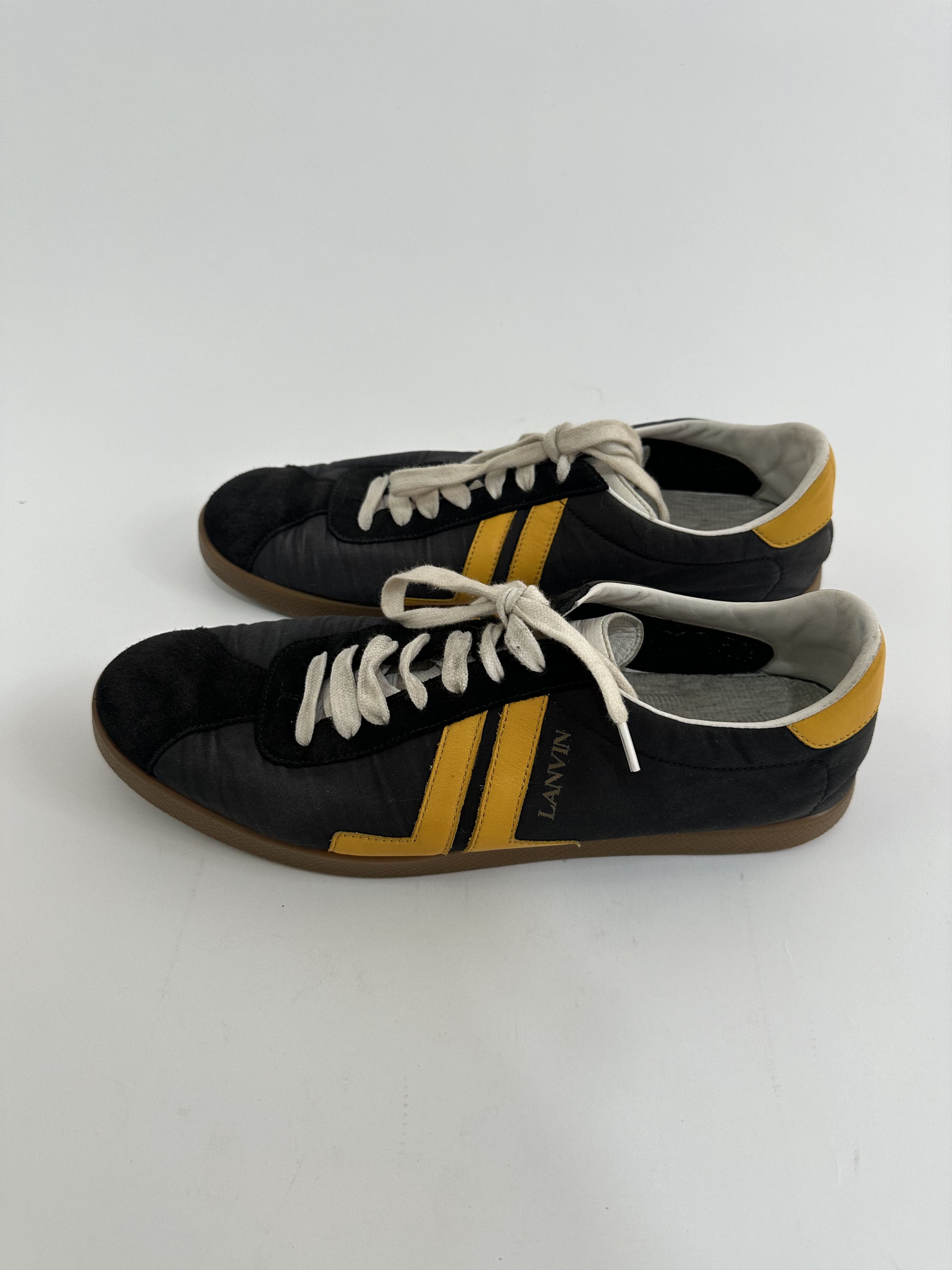 Lanvin LANVIN Yellow/Black Glen sneakers Size 43EU Size US 10 / EU 43 - 5 Thumbnail