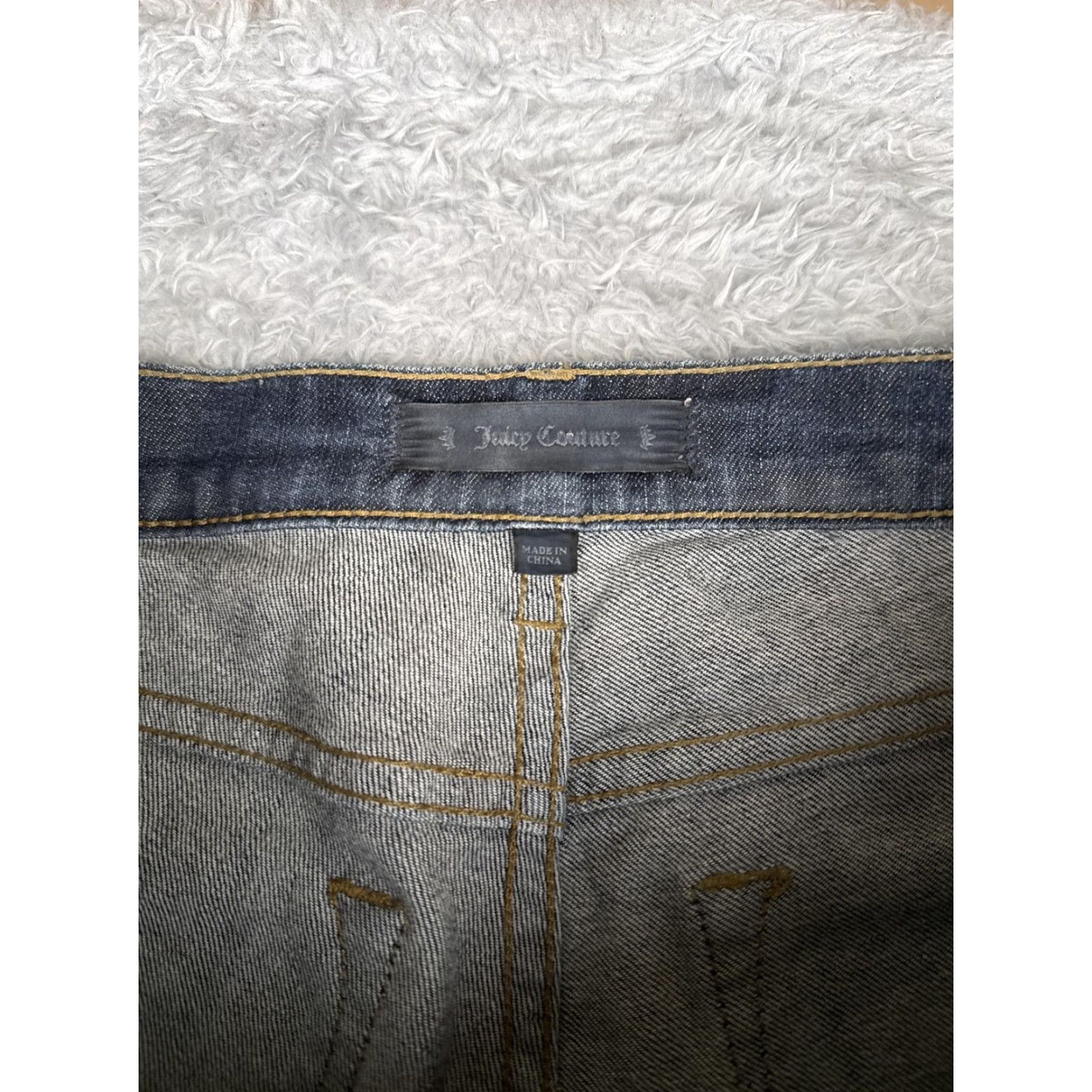 Juicy Couture Juicy Couture Jeans Womens 27 Dark Wash Skinny Mid Rise Denim Casual Classic Size 27" / US 4 / IT 40 - 6 Thumbnail